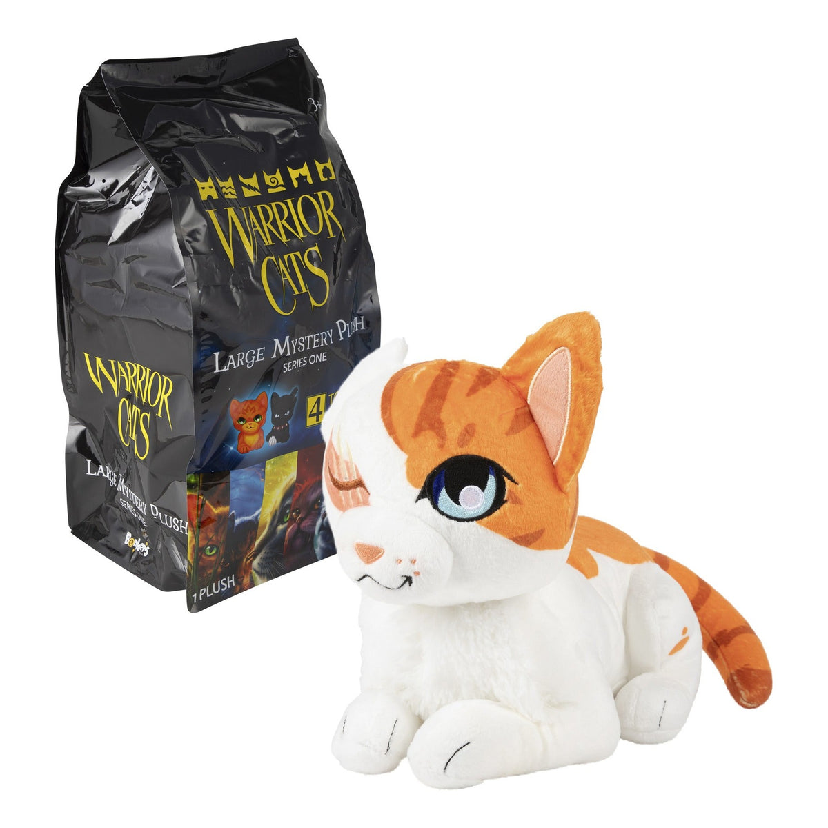 Warrior Cats Large Mystery Plush Series 1 – 11-Inch Random Character