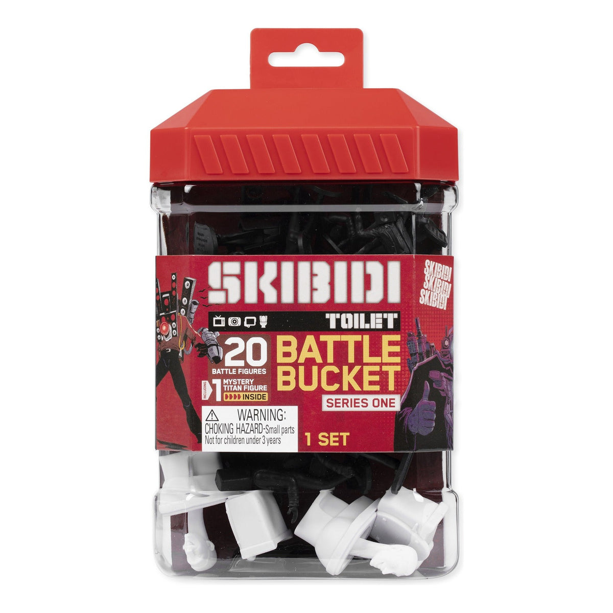 Skibidi Toilet Battle Bucket Series One – 20 Figures