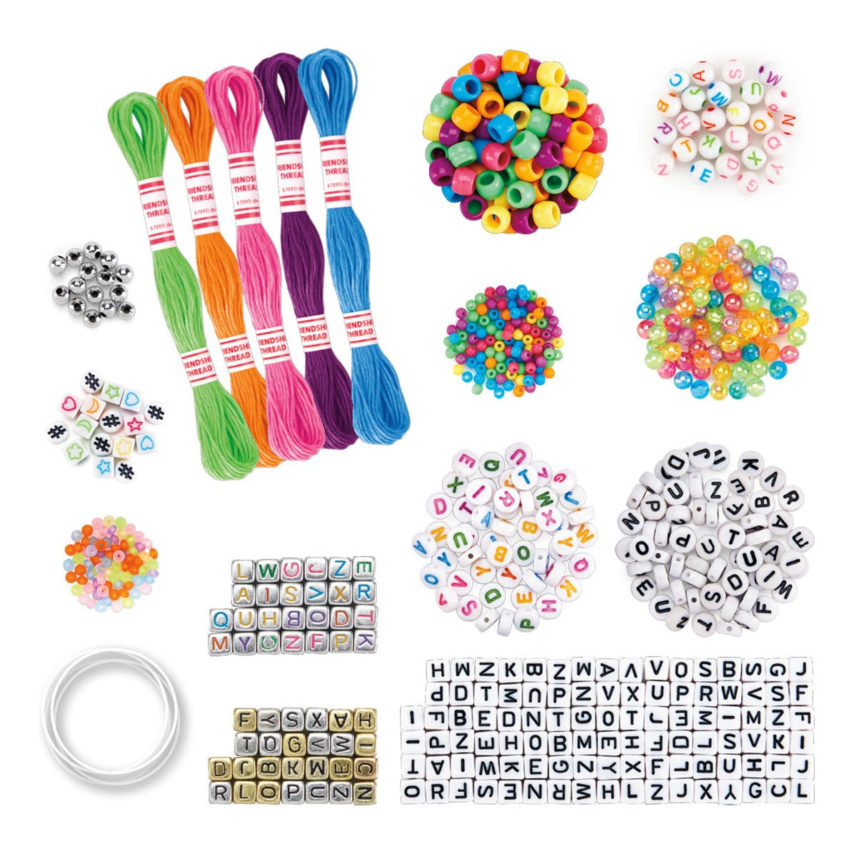 Shimmer ’n Sparkle ABC Fashion Bead Bracelet Kit