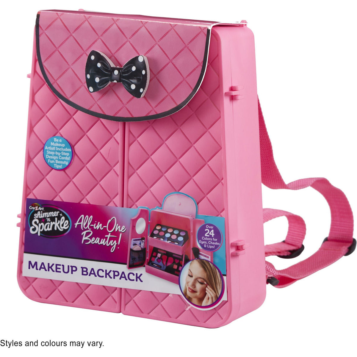 Shimmer 'n Sparkle All-in-One Beauty Make-Up Backpack