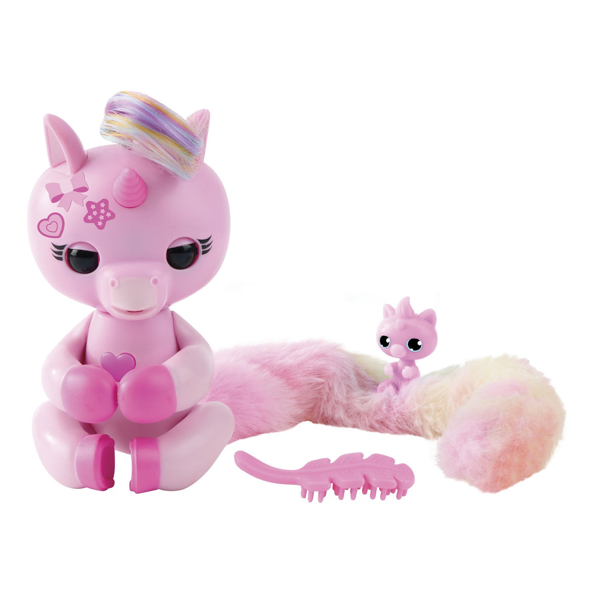 Fingerlings Snuggle Tails Interactive Unicorn Evie