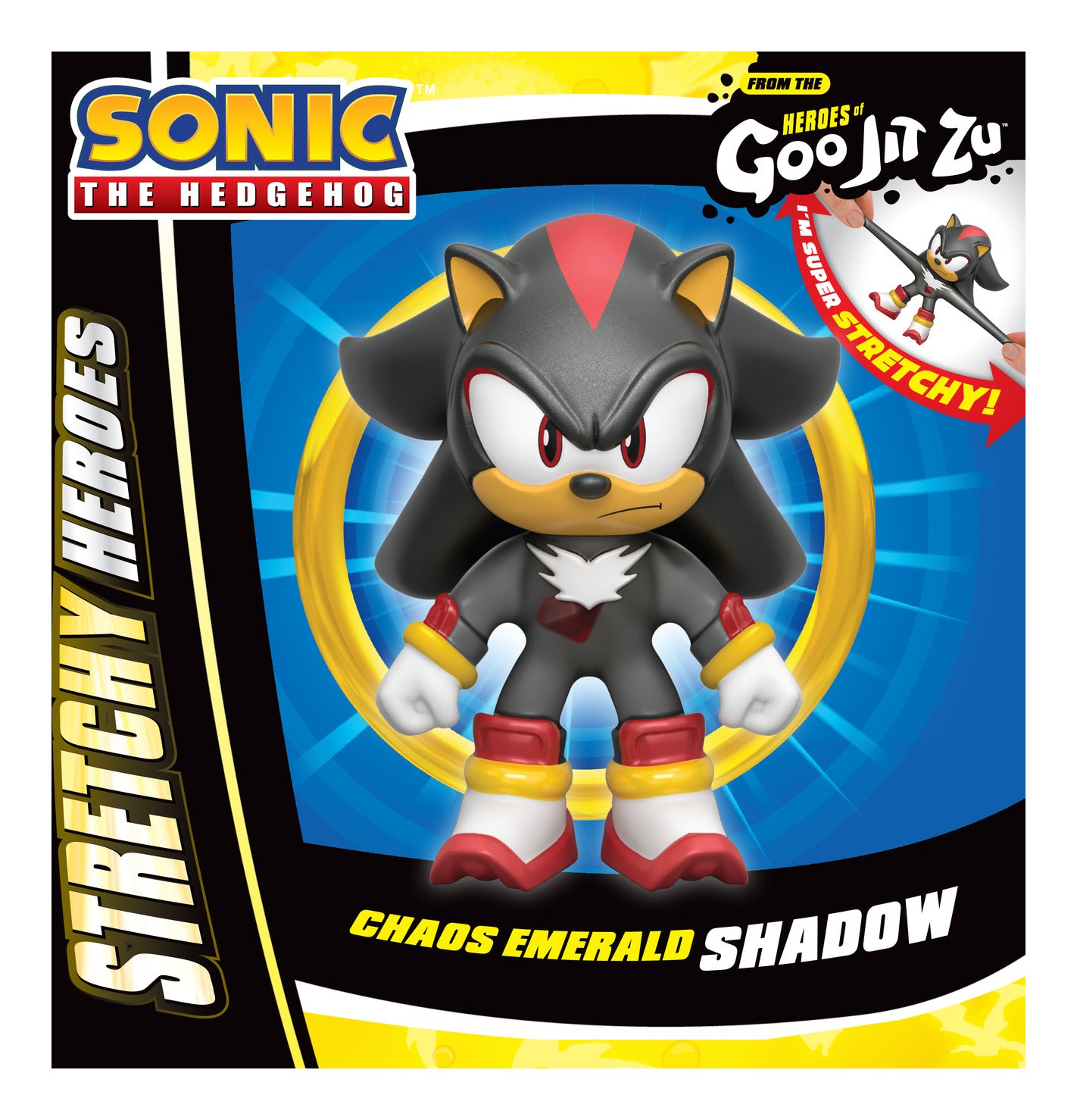 Heroes of Goo Jit Zu Sonic the Hedgehog Chaos Emerald Shadow Stretchy Hero Pack