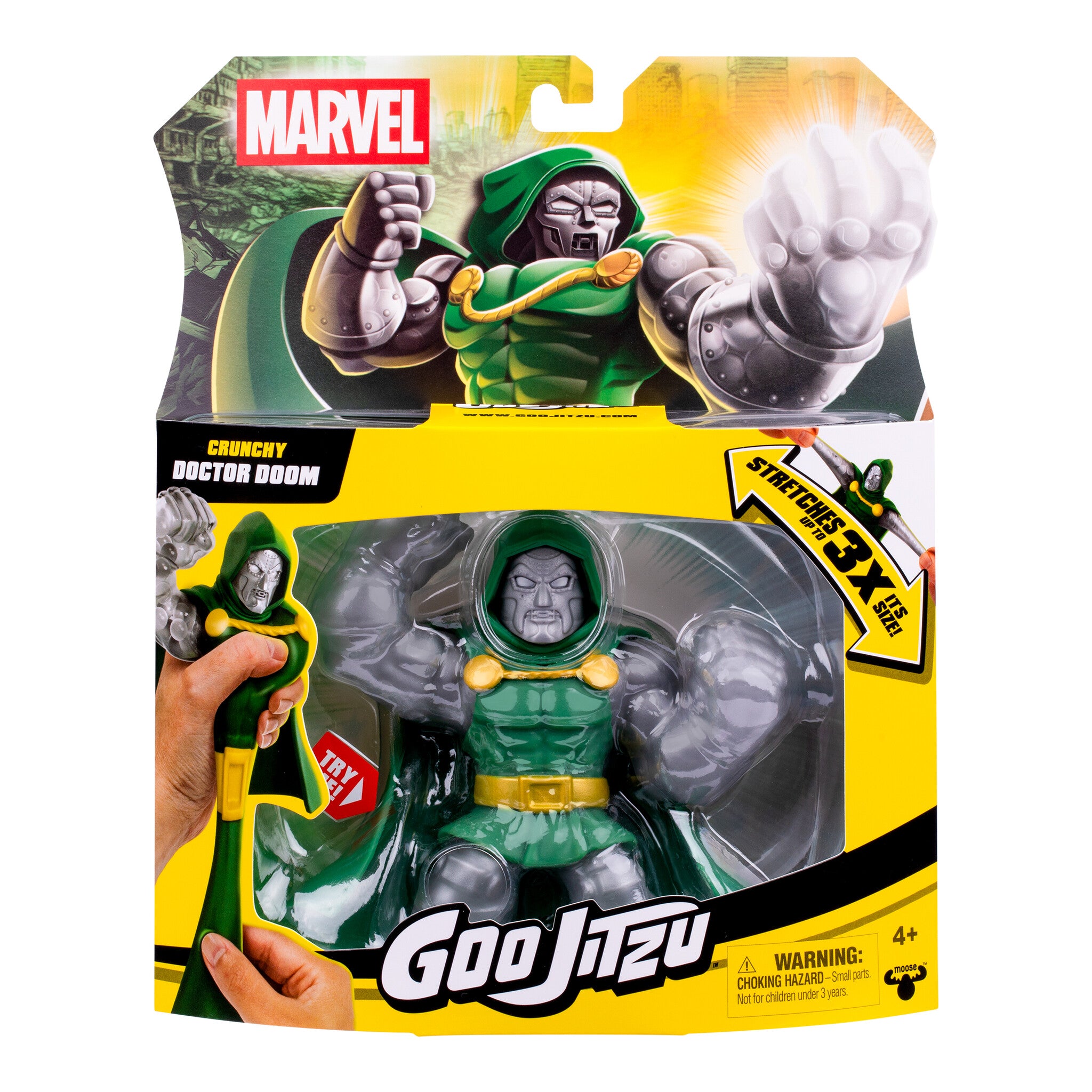Heroes of Goo Jit Zu Marvel Avengers Doctor Doom Stretch Figure