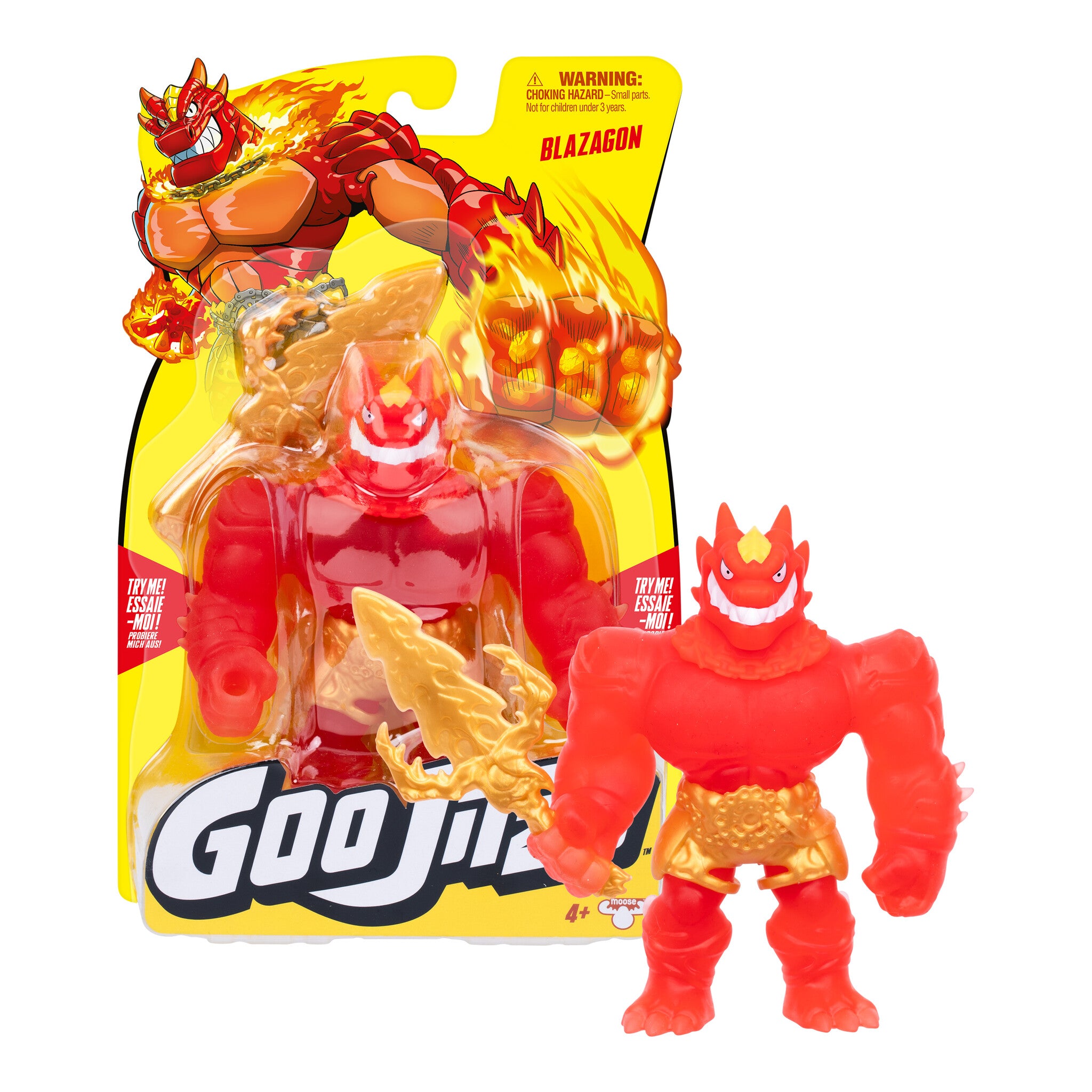 Heroes of Goo Jit Zu Series 15 Blazagon Stretchy Hero Pack