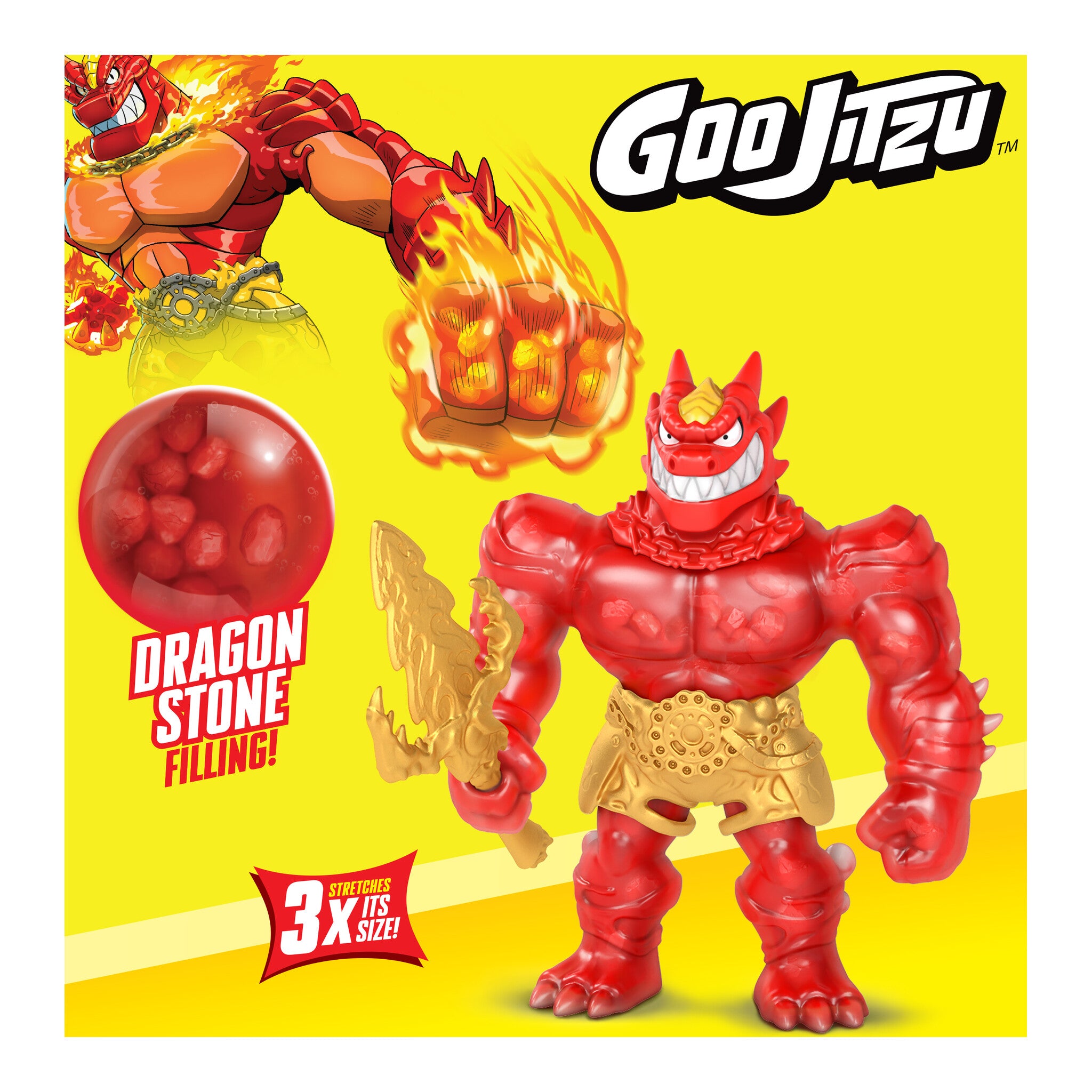 Heroes of Goo Jit Zu Series 15 Blazagon Stretchy Hero Pack