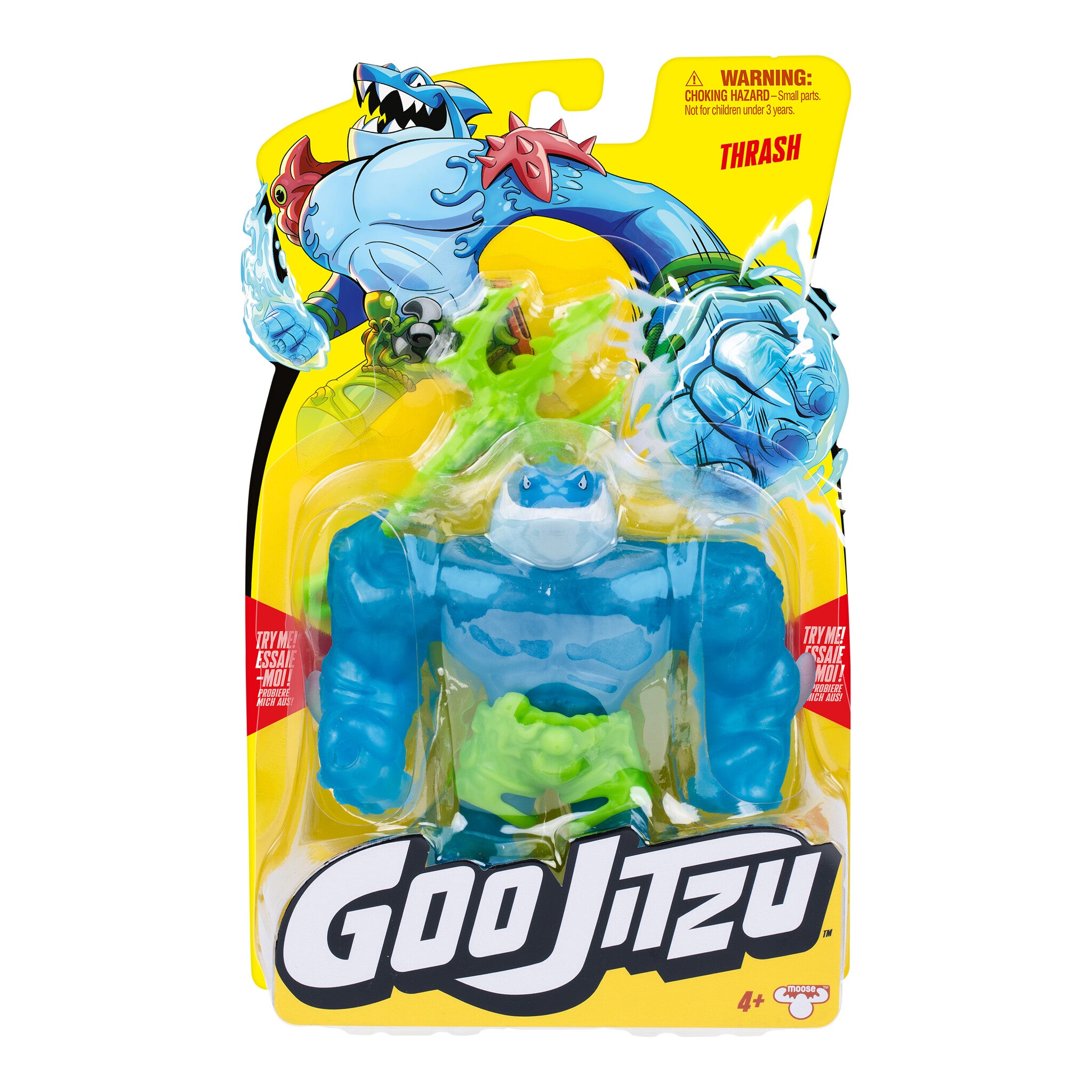 Heroes of Goo Jit Zu Thrash Hero Pack Stretchy Action Figure