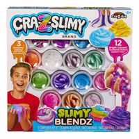 Cra-Z-Slimy Slimy Blendz 12-Colour Premade Slime Set