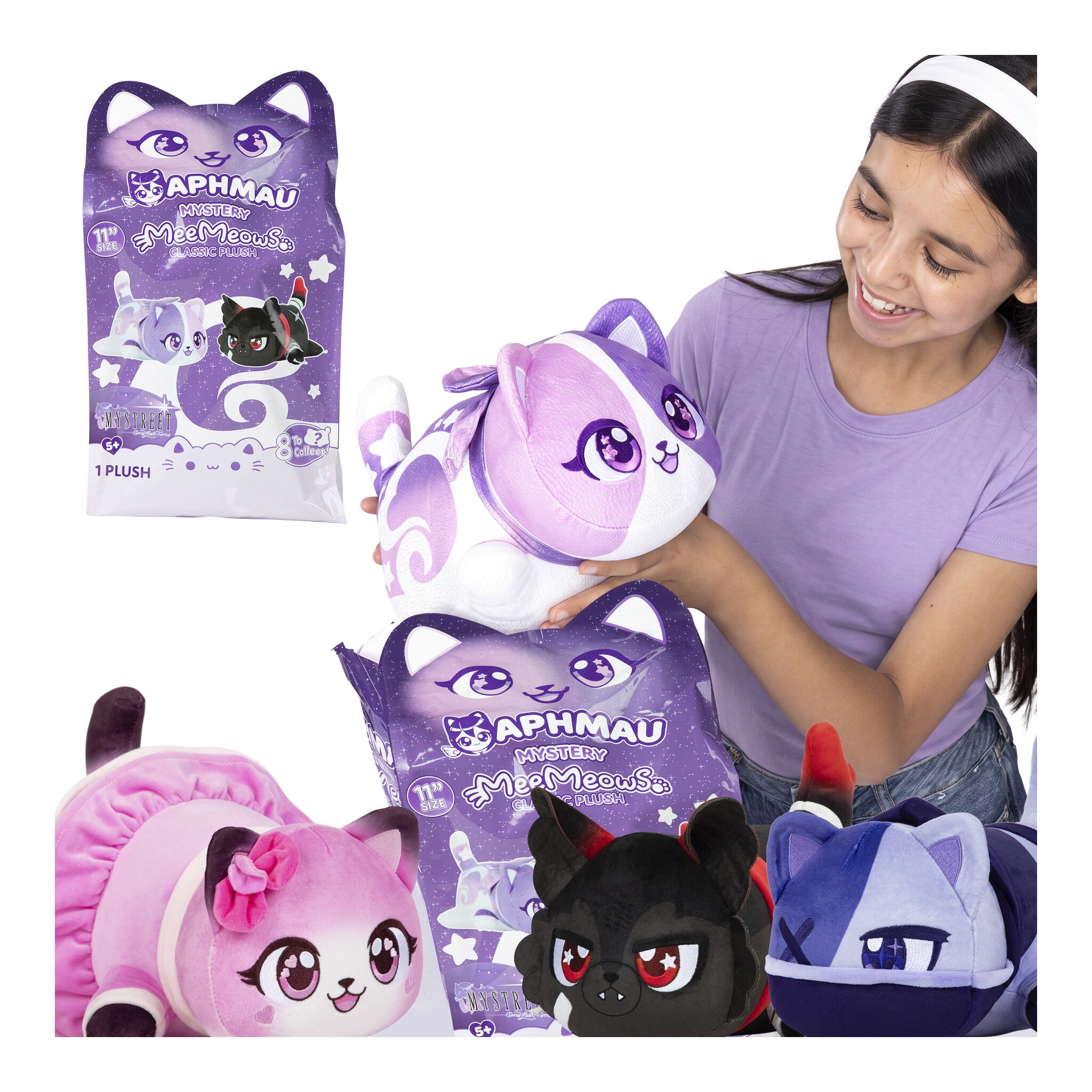 Aphmau MeeMeows 11-Inch MyStreet Mystery Plush