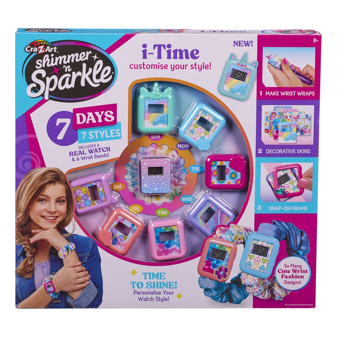 Cra-Z-Art Shimmer N Sparkle i-Time Customisable Watch Kit