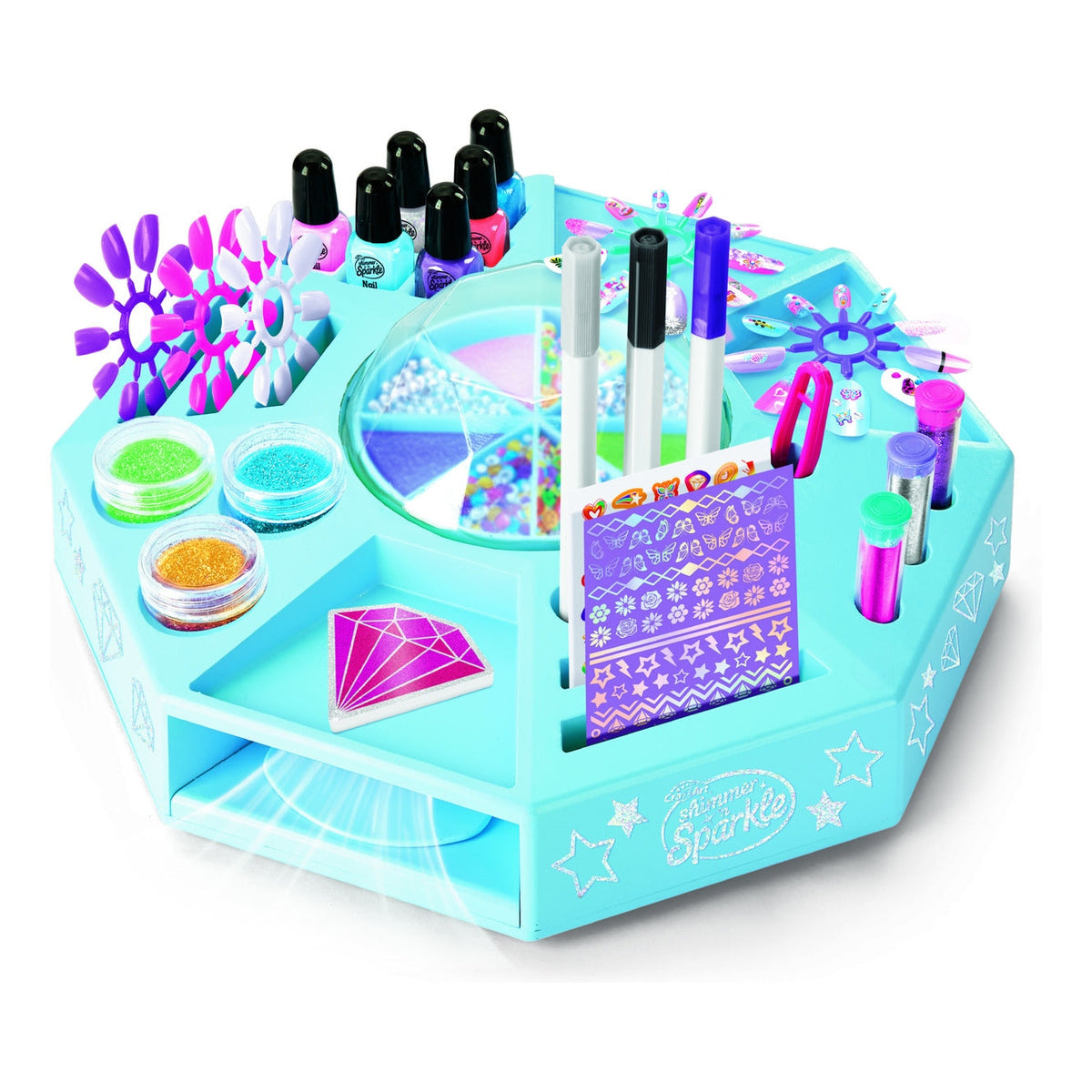 Shimmer N Sparkle All-in-One Nail Art Studio