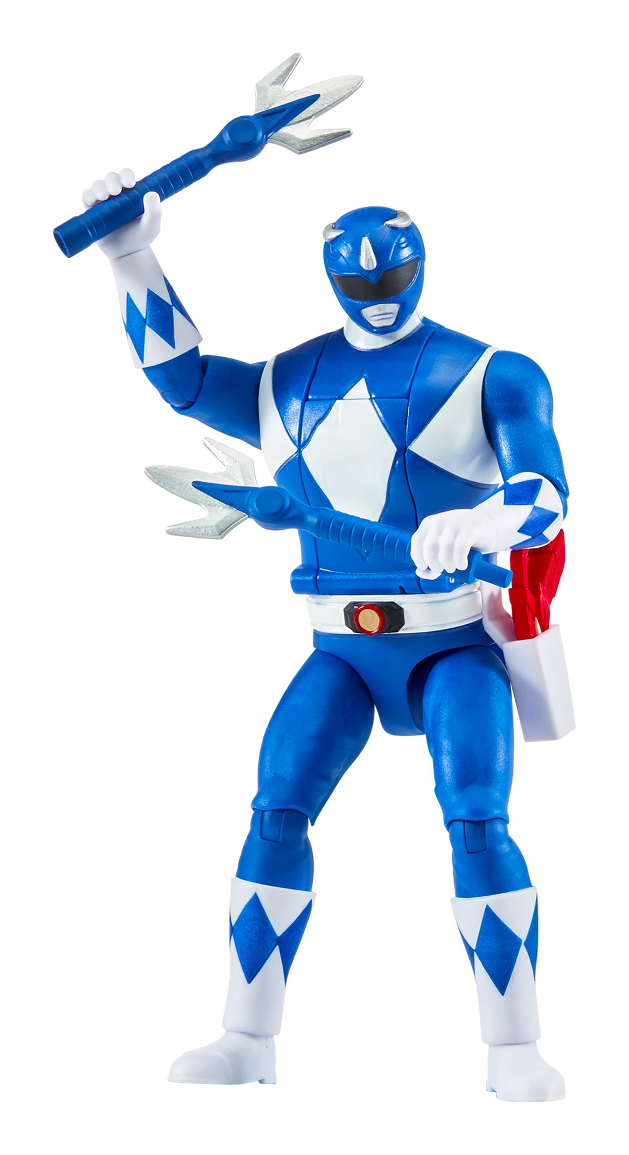 Mighty Morphin Power Rangers Re-Ignition Auto-Morphin Blue Ranger Figure