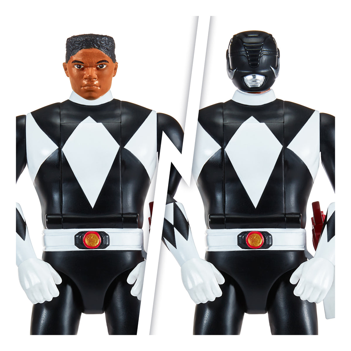 ** MMPR Auto Morphin Ranger Figure Black Ranger