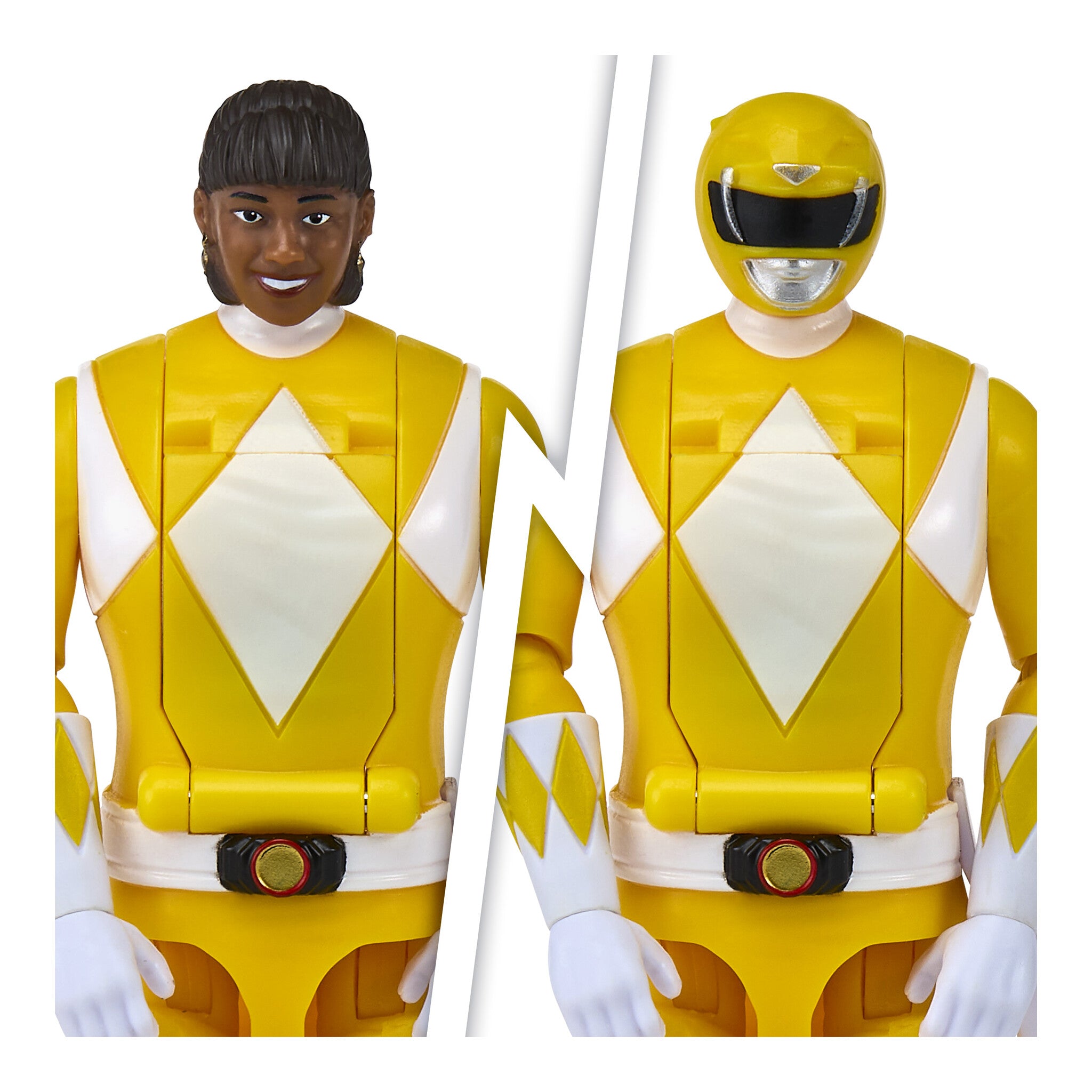 Power Rangers Mighty Morphin Auto-Morphin Yellow Ranger Action Figure