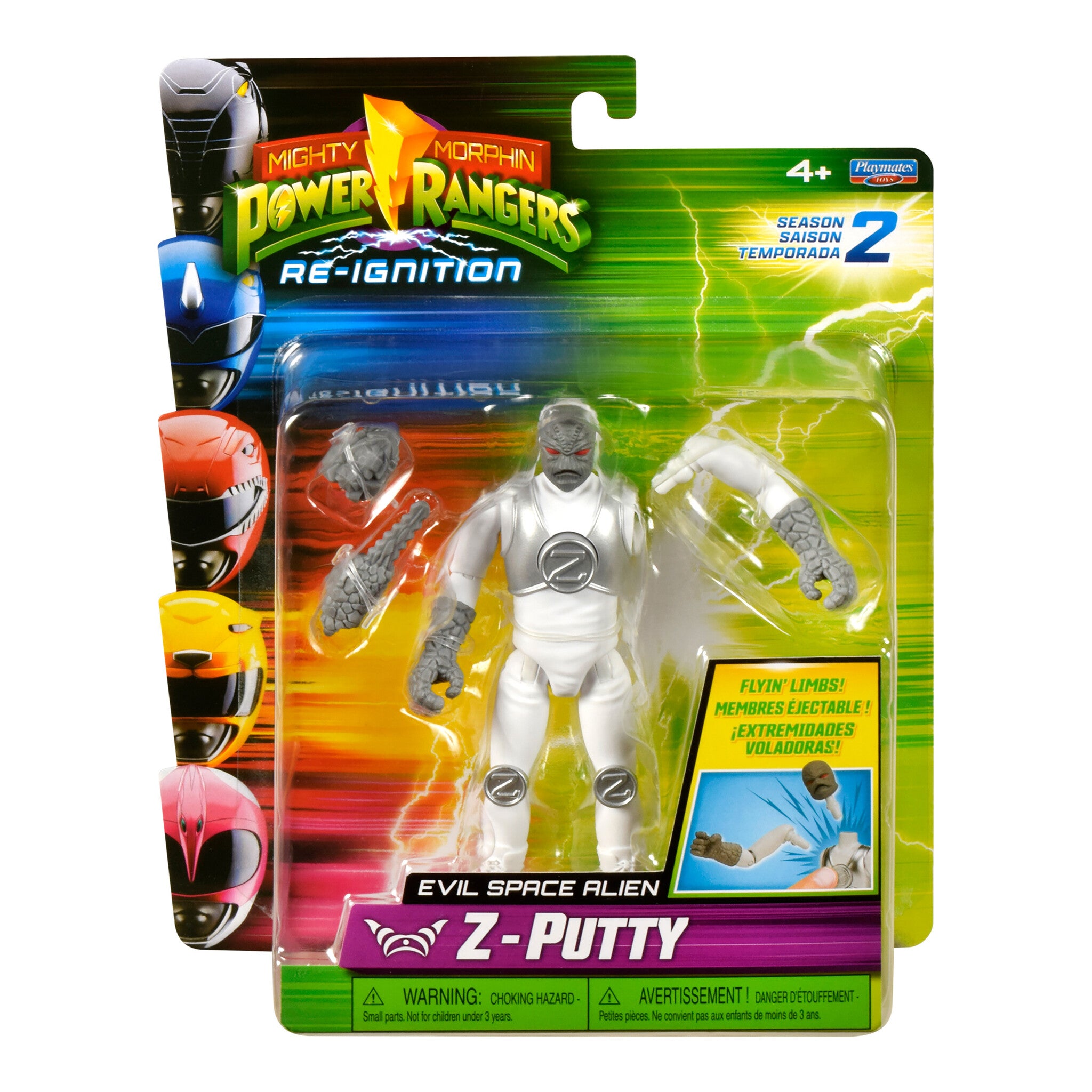 Mighty Morphin Power Rangers Re-Ignition Z-Putty Action Figure