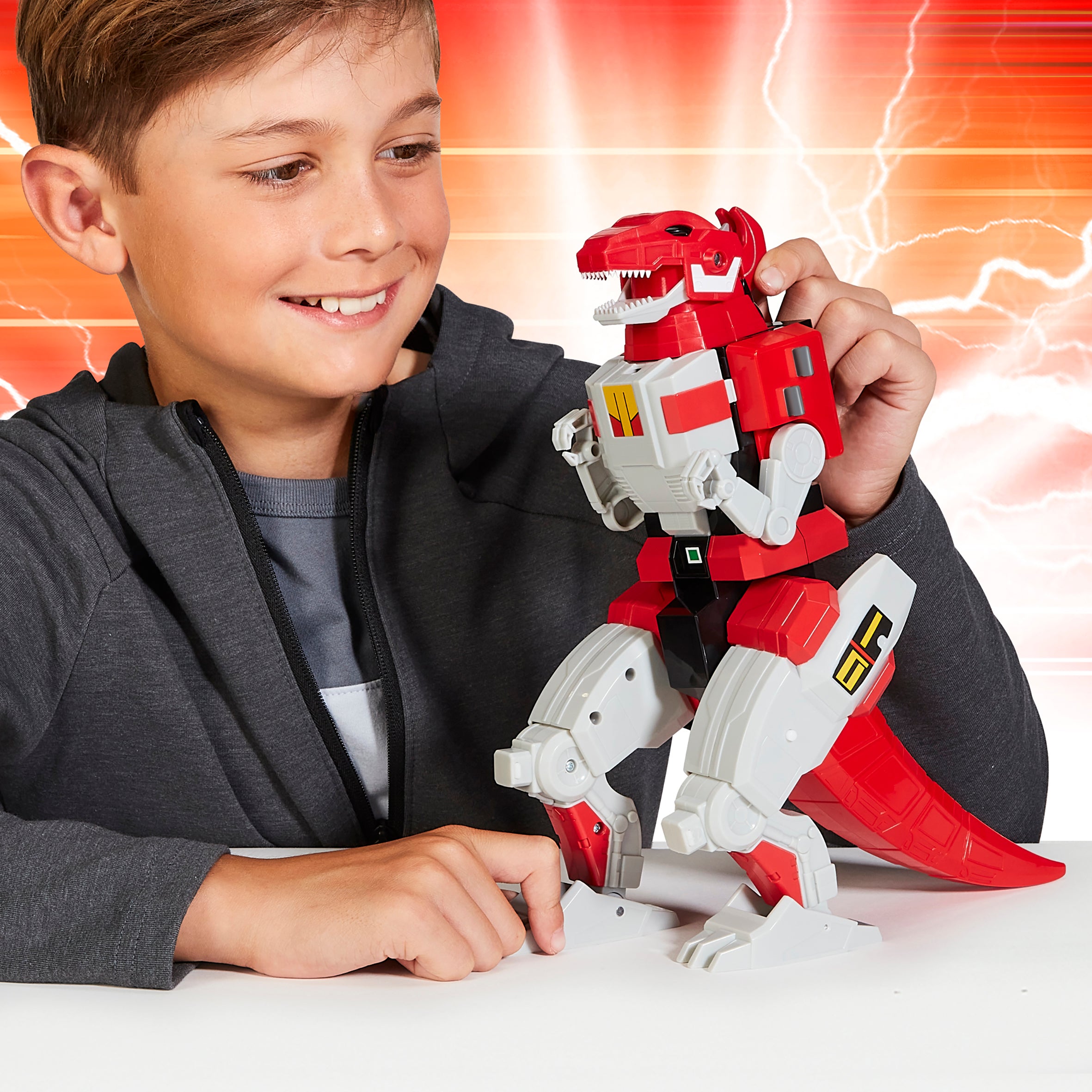 Power Rangers Mighty Morphin Re-Ignition Tyrannosaurus Combinable Dinozord