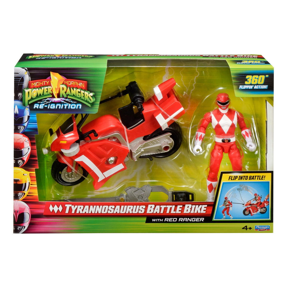 Mighty Morphin Power Rangers Battle Bike with Red Ranger