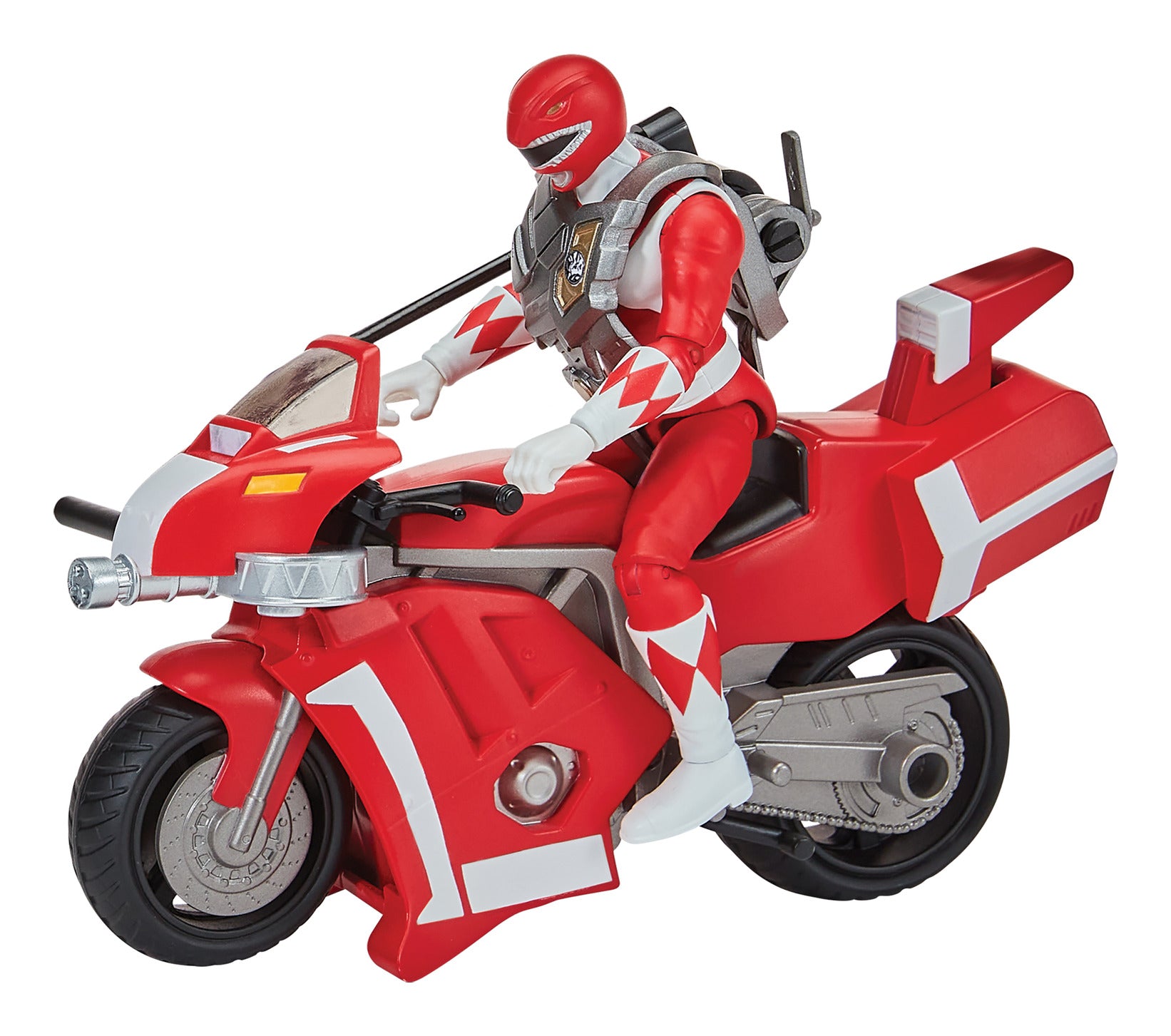 Mighty Morphin Power Rangers Battle Bike with Red Ranger