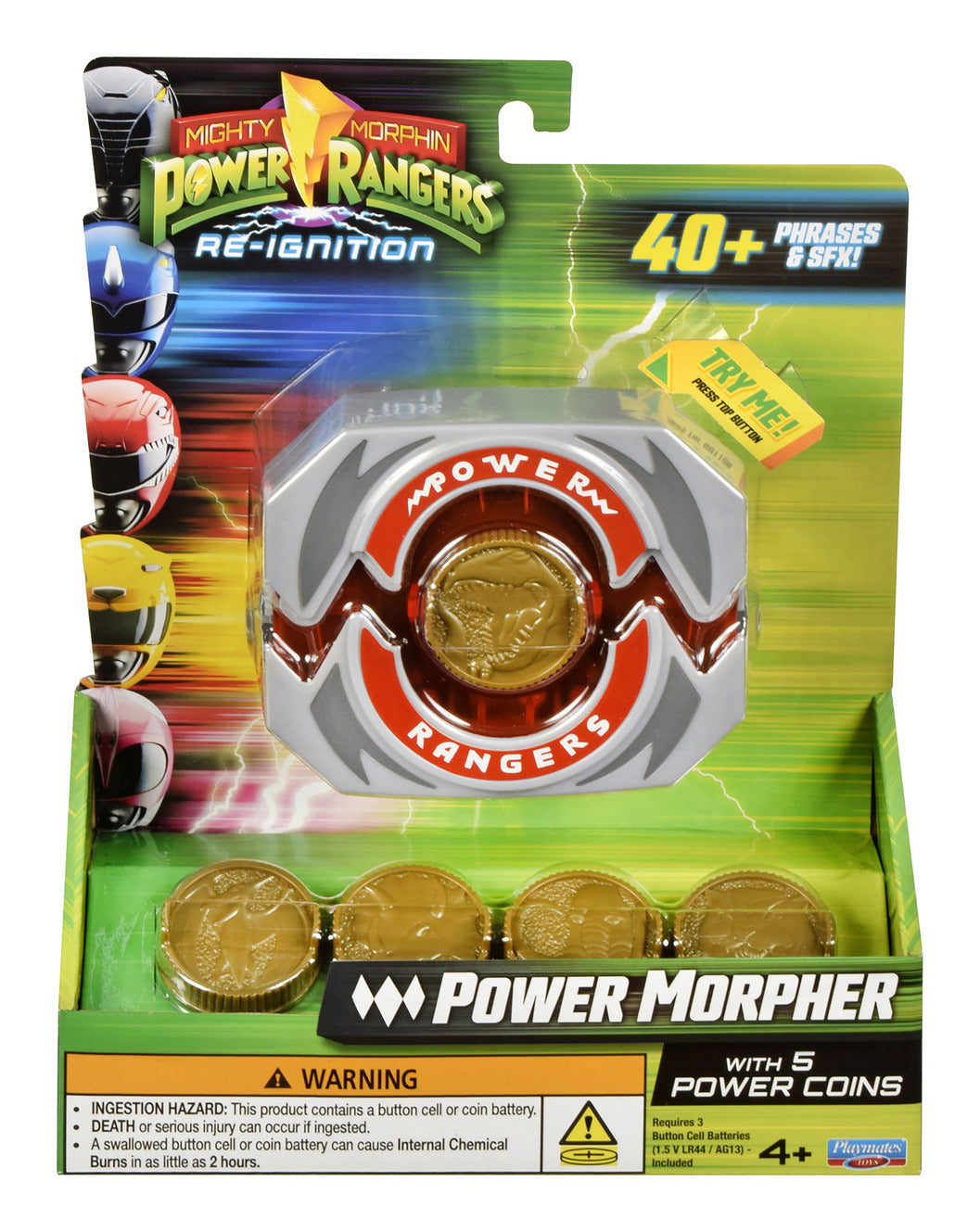 Mighty Morphin Power Rangers Re-Ignition Power Morpher Deluxe Buckle