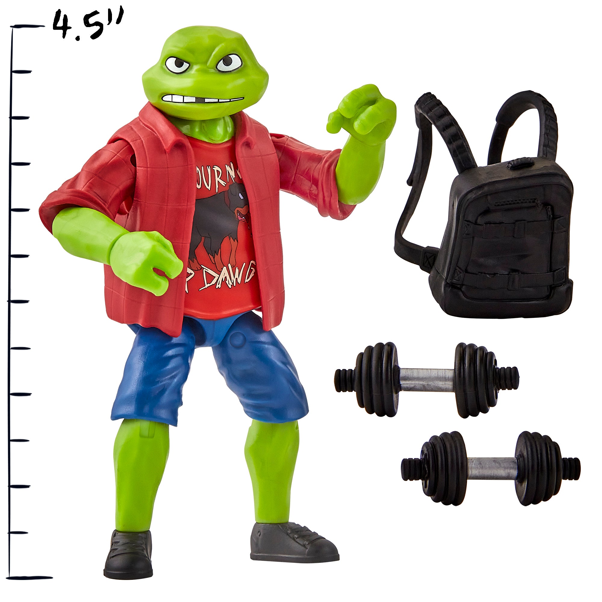 Teenage Mutant Ninja Turtles High School Raphael Gaming Action Figure