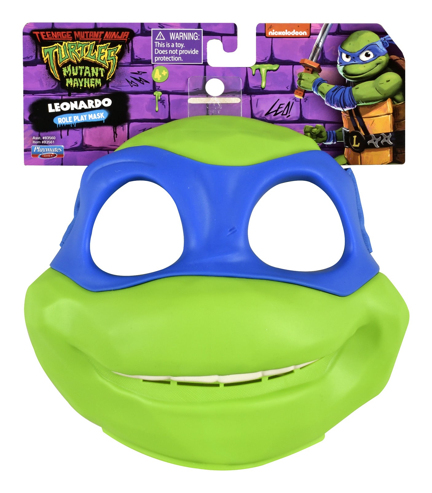 Teenage Mutant Ninja Turtles Mutant Mayhem Leonardo Roleplay Mask