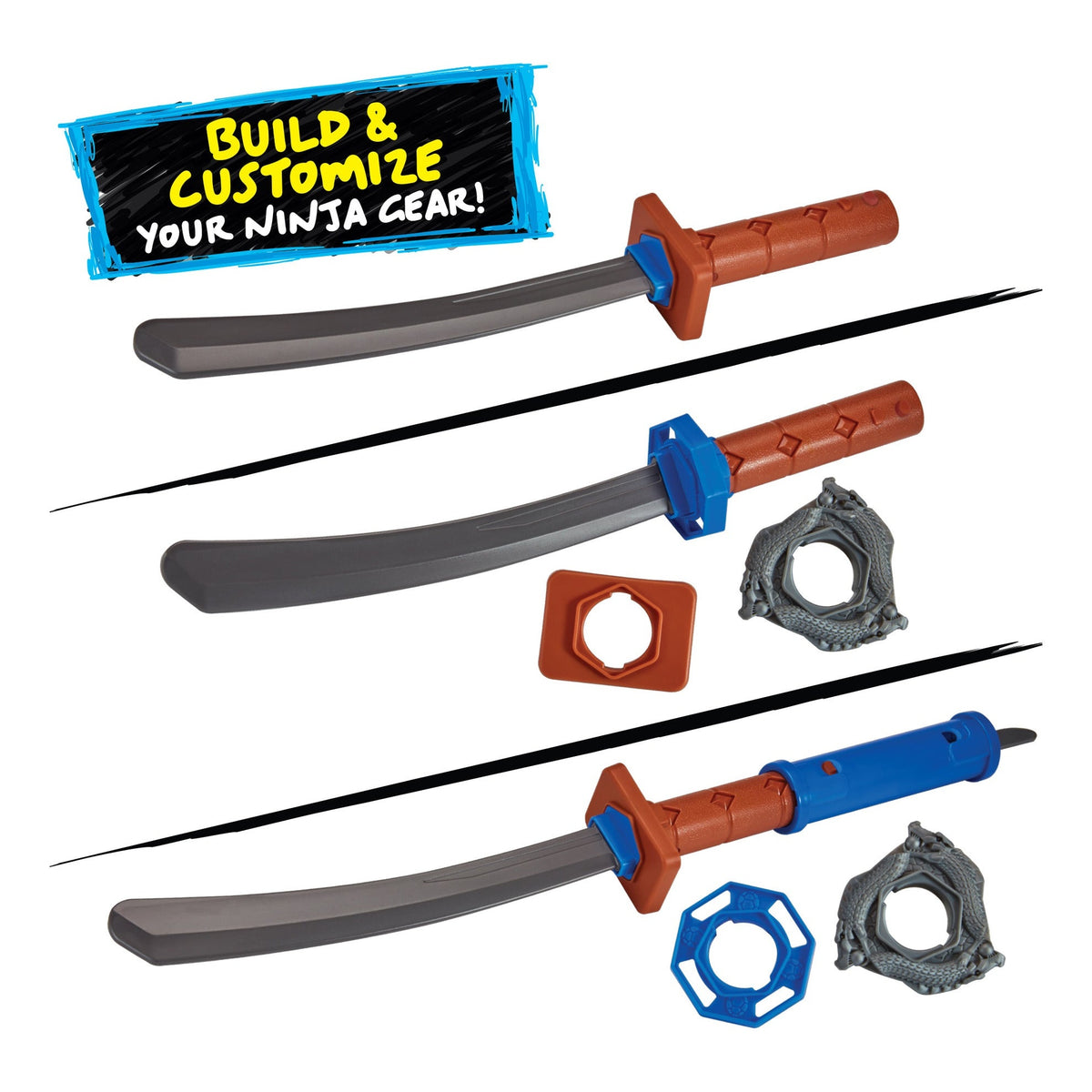 Teenage Mutant Ninja Turtles Tales of TMNT Build N Battle Leonardo Weapon Set