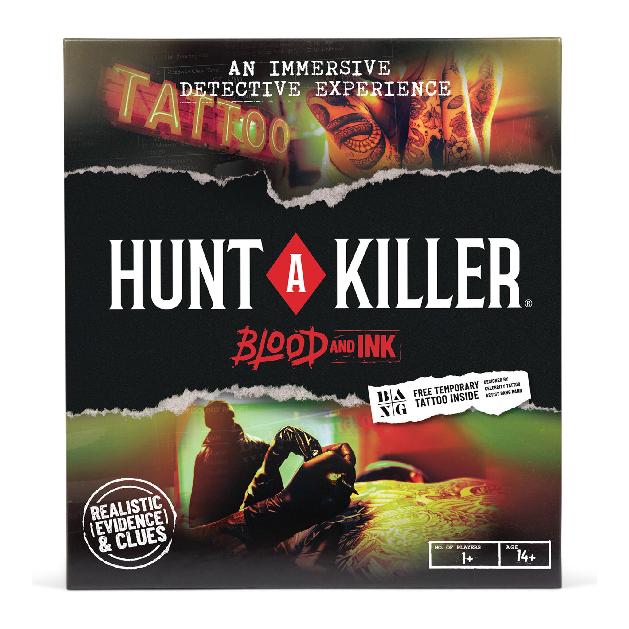 Hunt A Killer Blood & Ink Murder Mystery Game