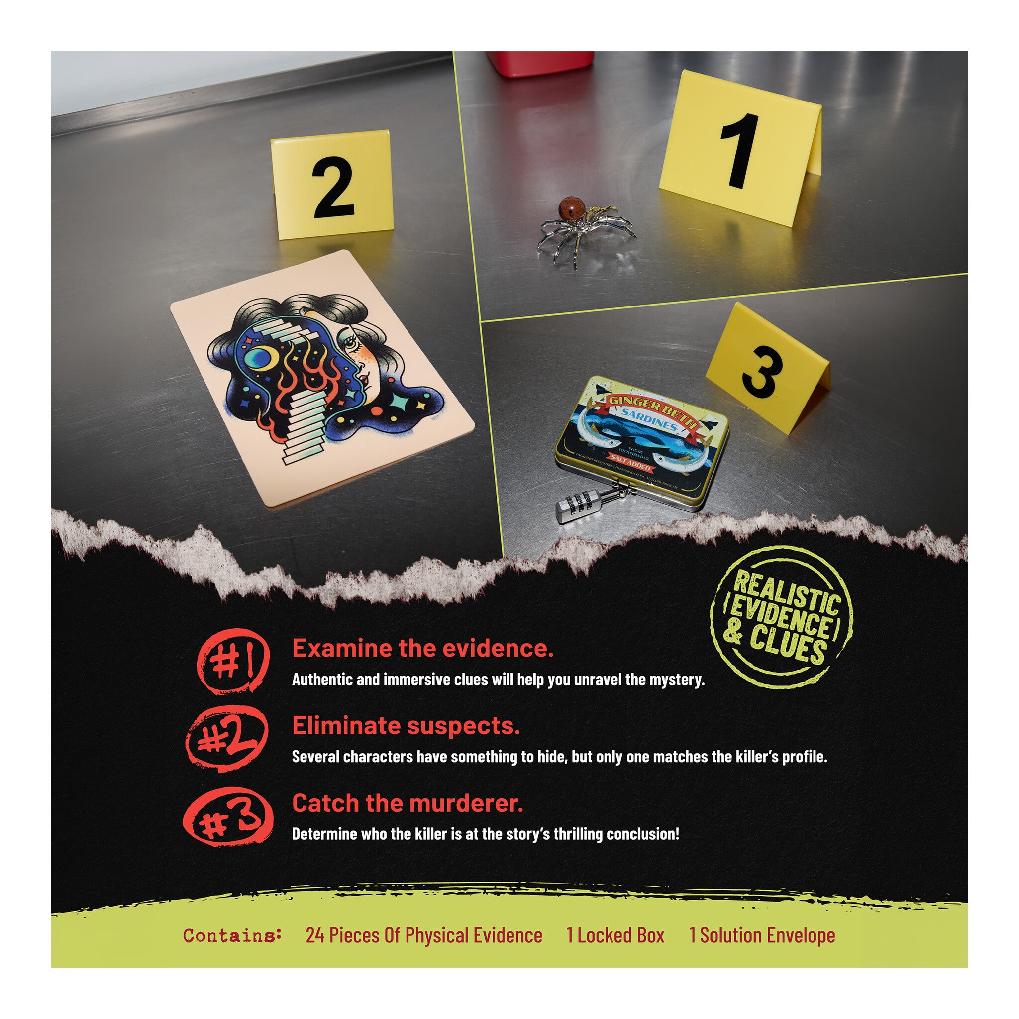Hunt A Killer Blood & Ink Murder Mystery Game