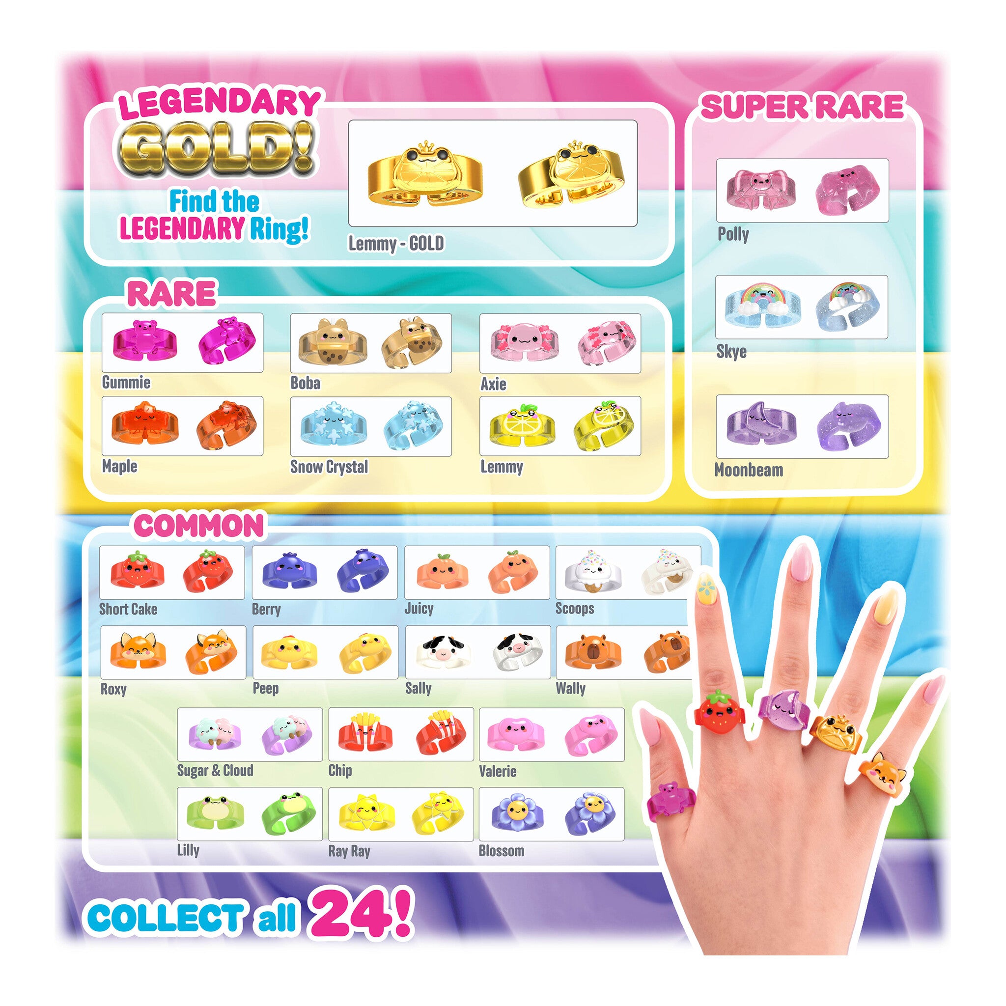 Jelly Cakes Bestie Party Pack Chillin’ With Rachel Sensory Slime Toy