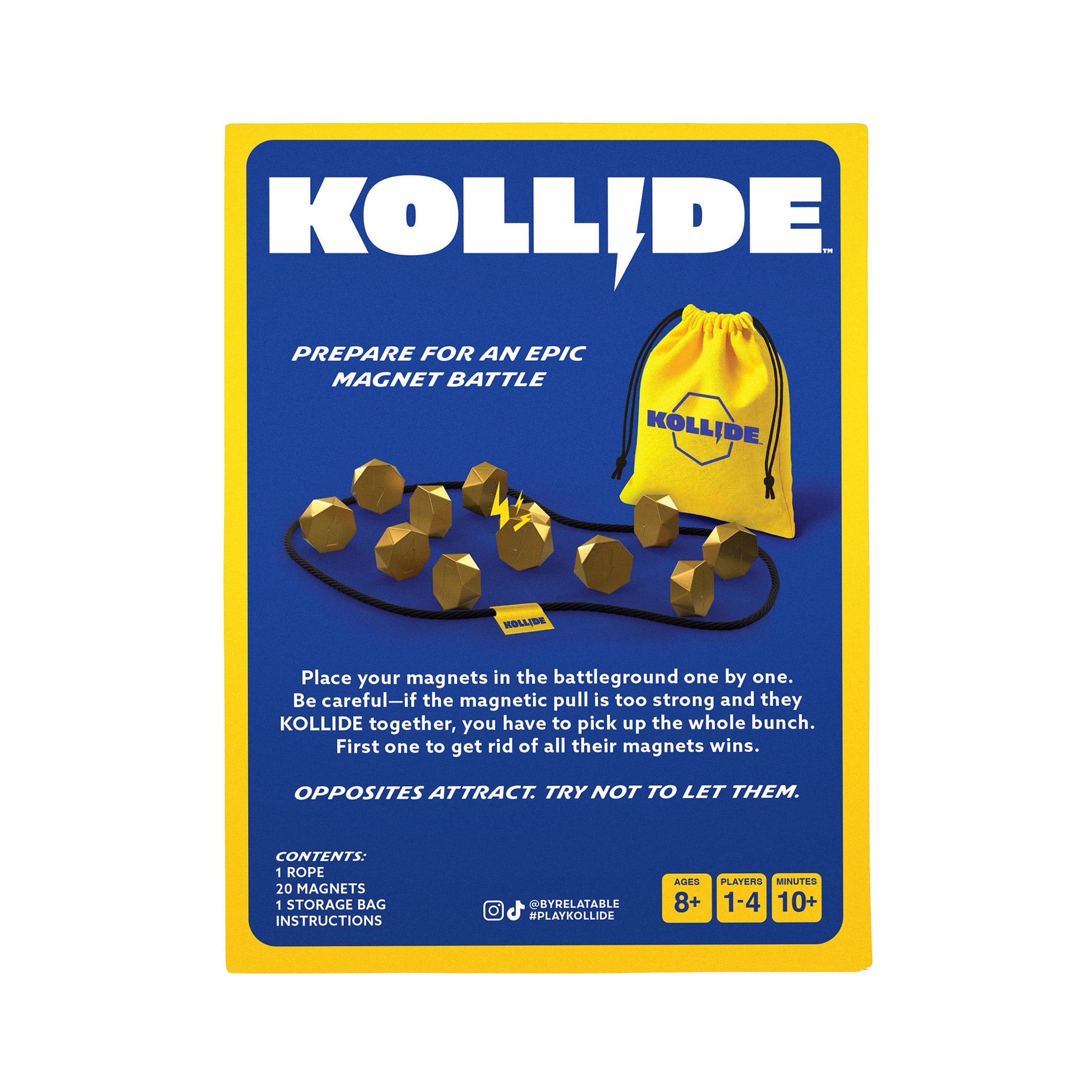 Kollide Magnetic Attraction Strategy Game by Relatable