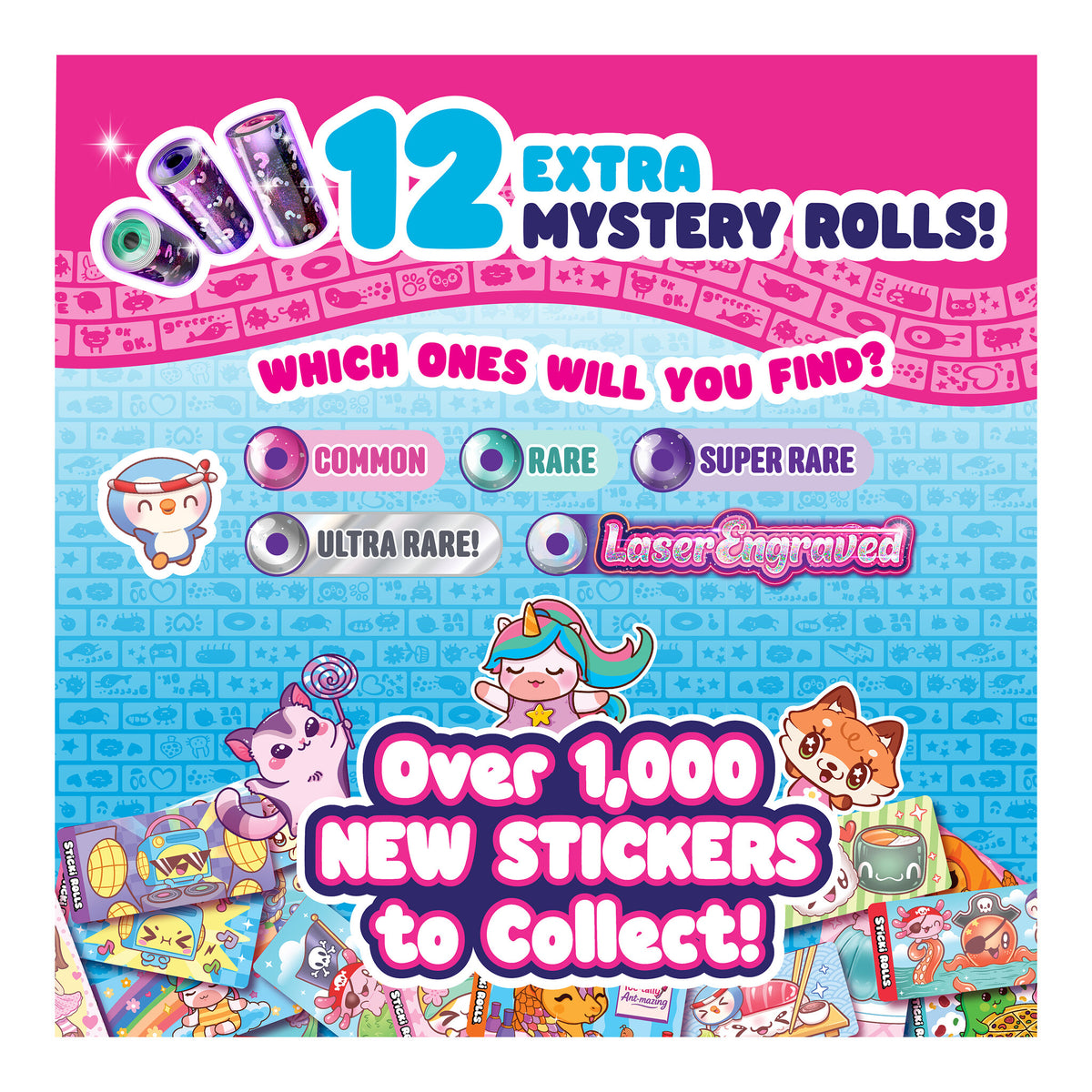 Sticki Rolls Sticki Station Series 3 Wearable Sticker Jewellery Kit
