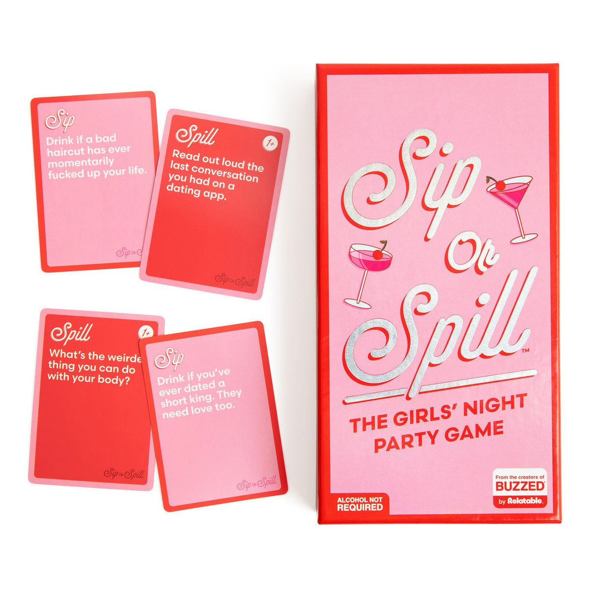 What Do You Meme? Sip or Spill Girls’ Night Party Card Game