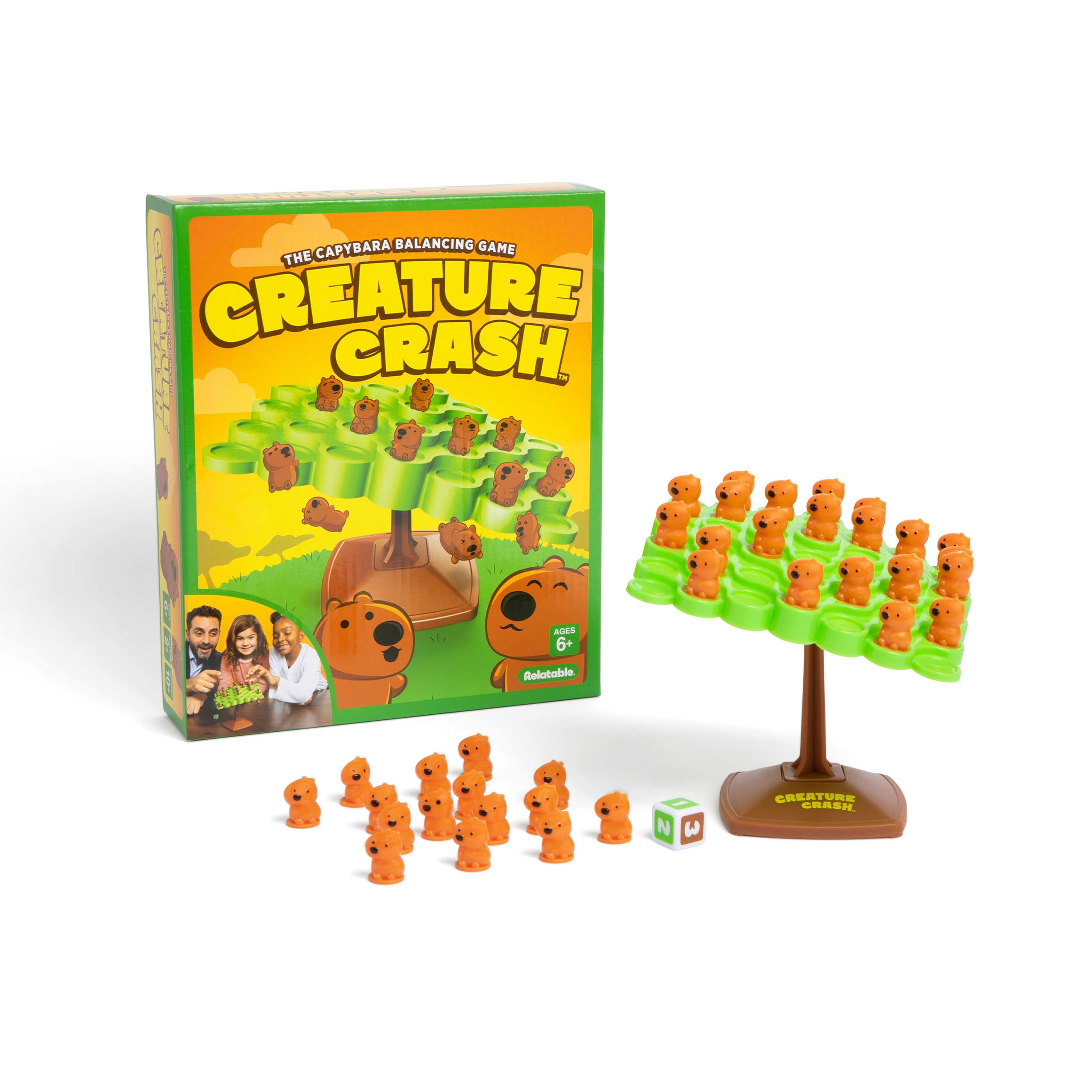 Creature Crash Capybara Balancing Game