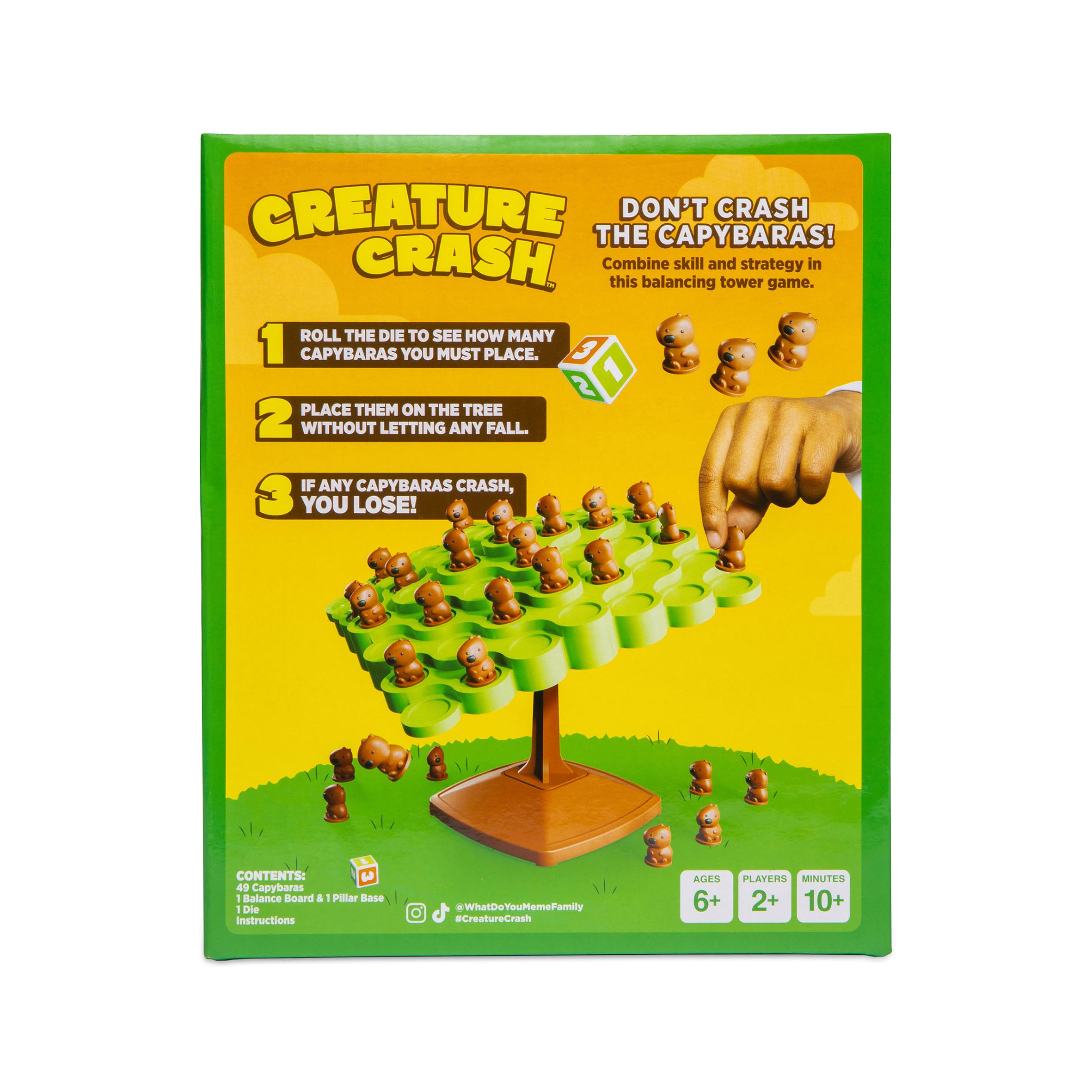 Creature Crash Capybara Balancing Game