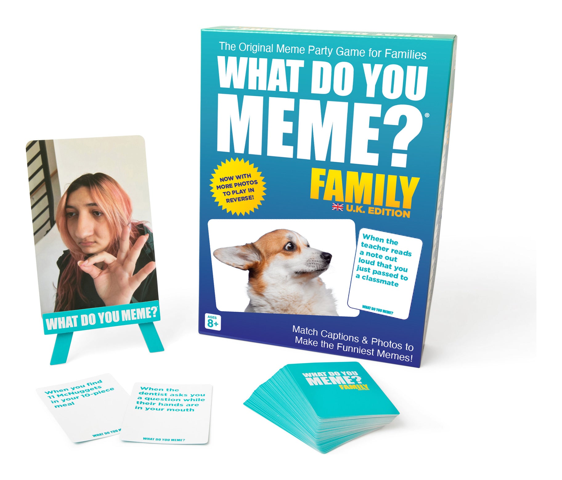 What Do You Meme? Family Edition Family Party Card Game
