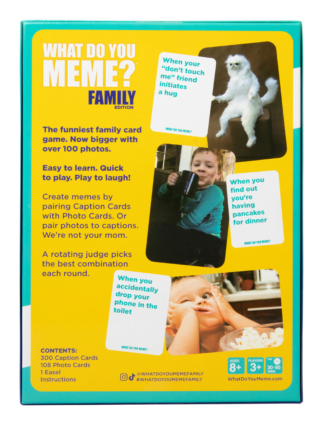 What Do You Meme? Family Edition Family Party Card Game