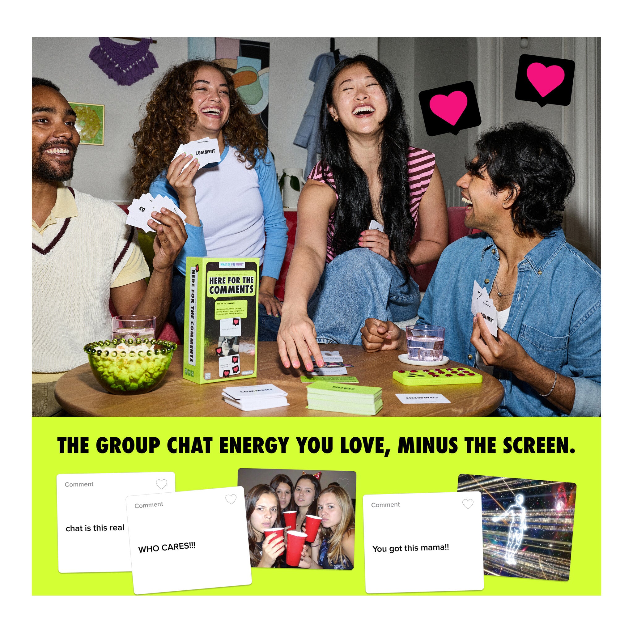 What Do You Meme? Here For The Comments Adult Party Card Game