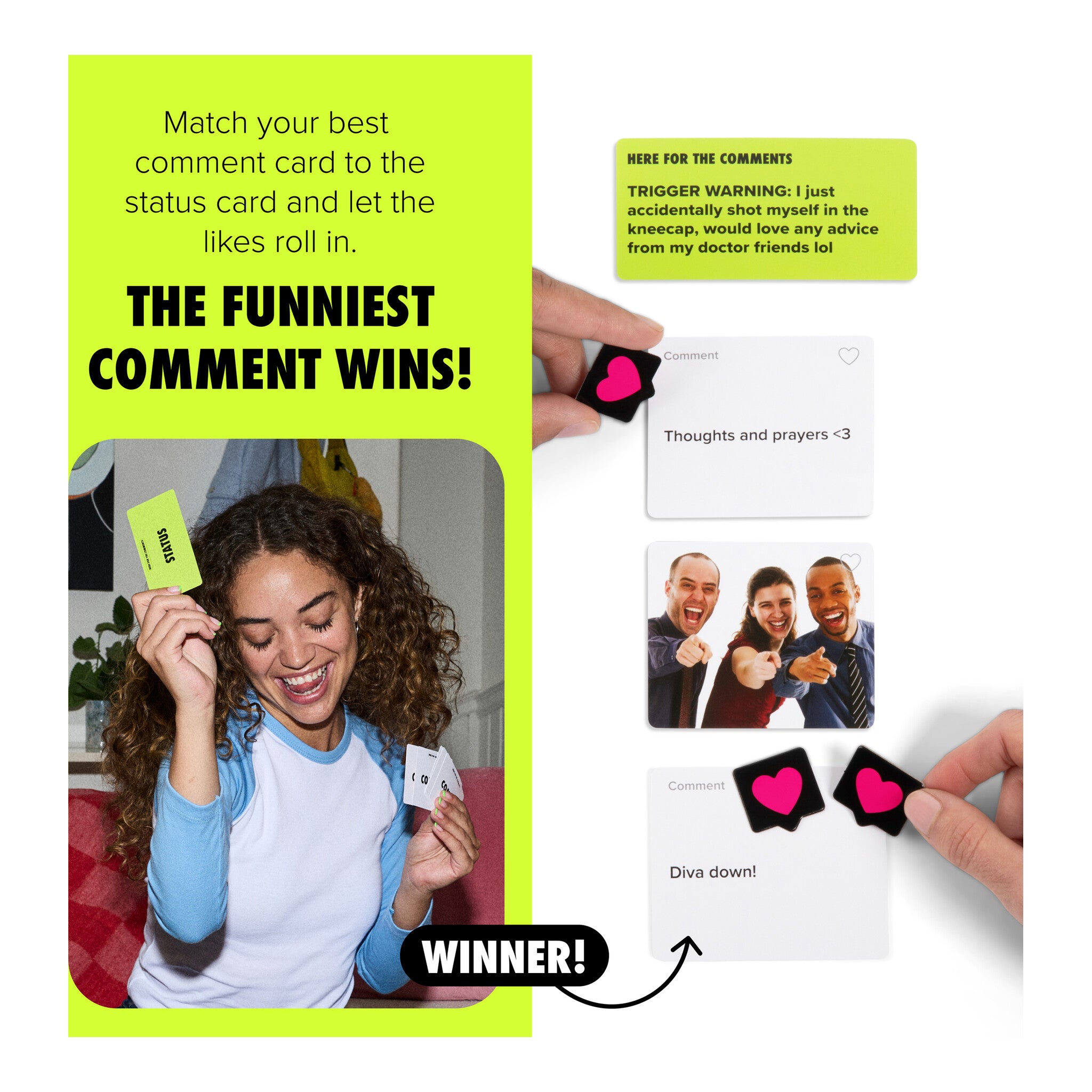 What Do You Meme? Here For The Comments Adult Party Card Game