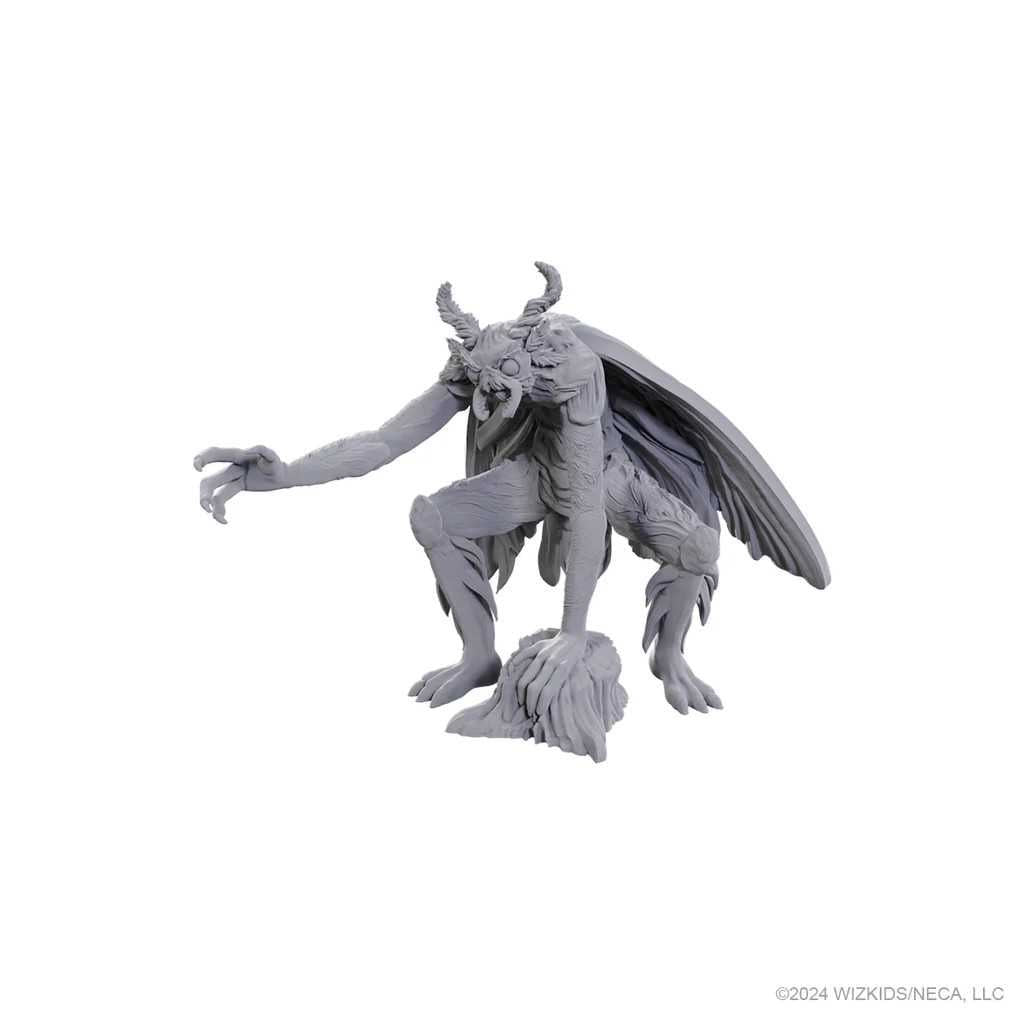 WizKids Deep Cuts Mothman Unpainted Miniature
