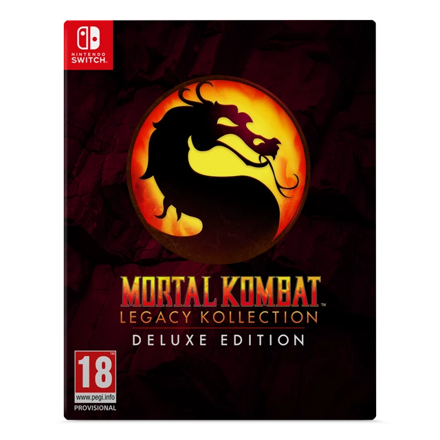 Mortal Kombat: Legacy Kollection Deluxe Edition for Nintendo Switch (Disc)