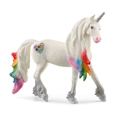 Schleich BAYALA Rainbow Love Unicorn Stallion Figure