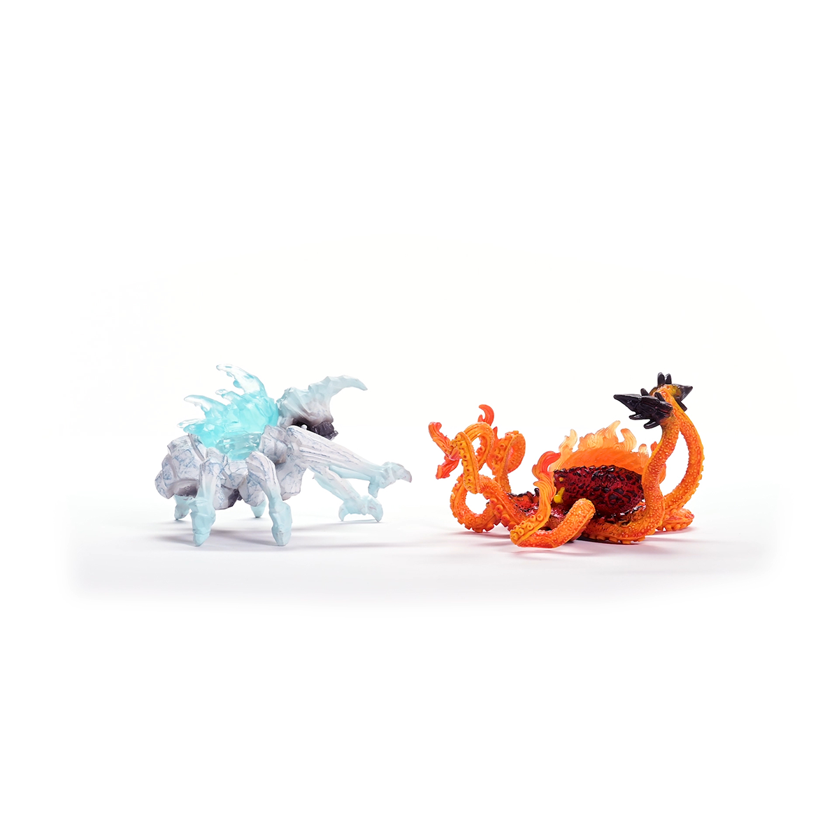 Schleich Eldrador Creatures Ice Bug vs. Fire Kraken Figure Set