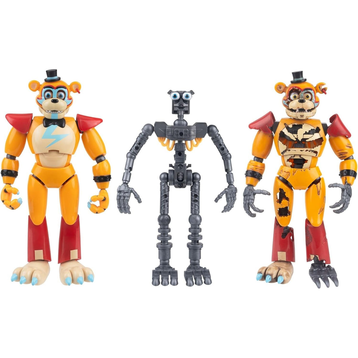 Five Nights at Freddy's Endo Series Glamrock Freddy & Shattered Glamrock Freddy 6-Inch Figure