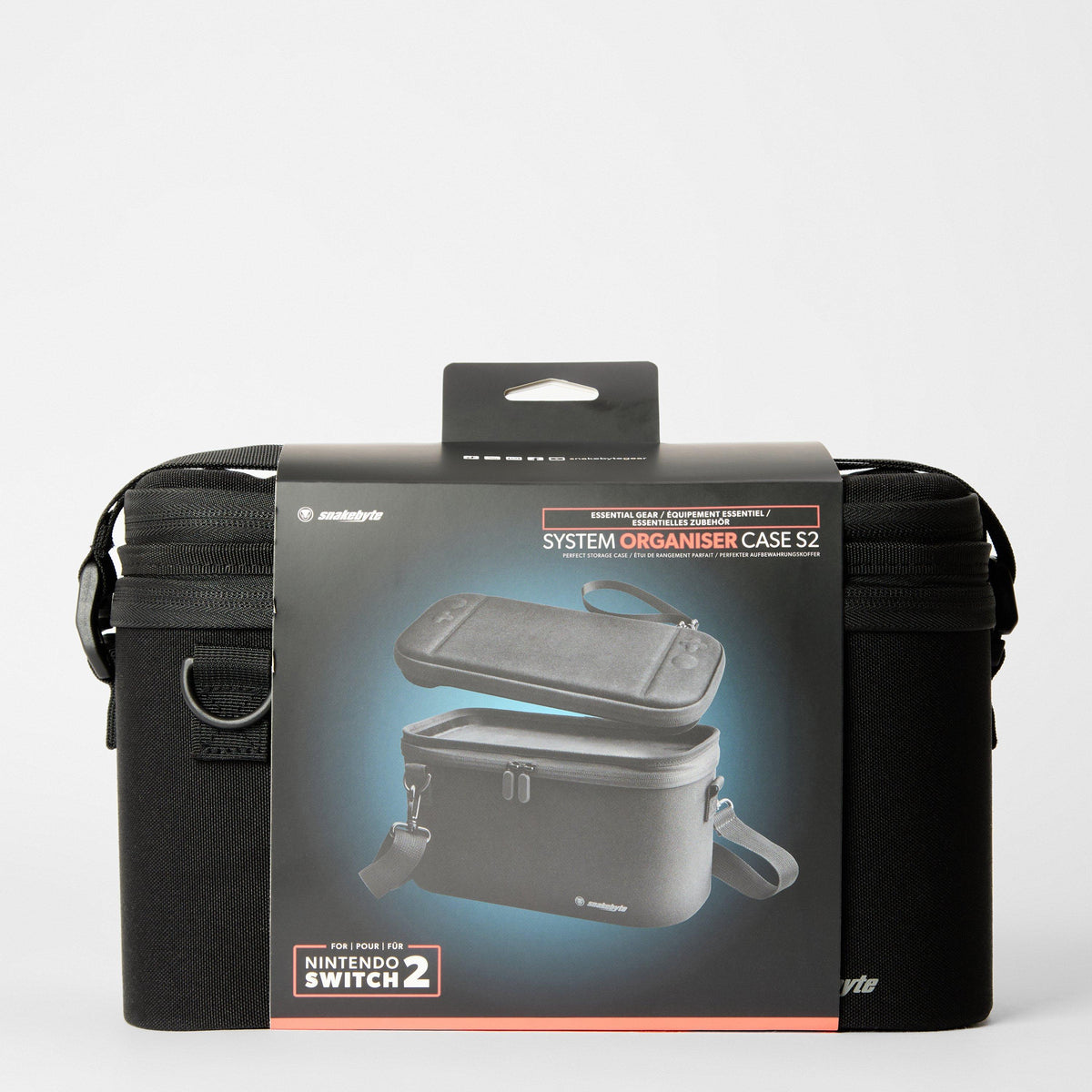 Snakebyte System Organiser Case S2 for Nintendo Switch 2 - Black