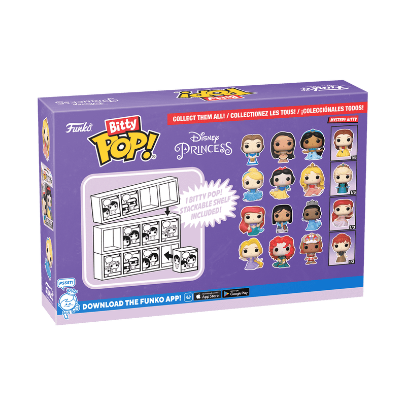 Funko Bitty Pop! Disney Princess Rapunzel 4-Pack