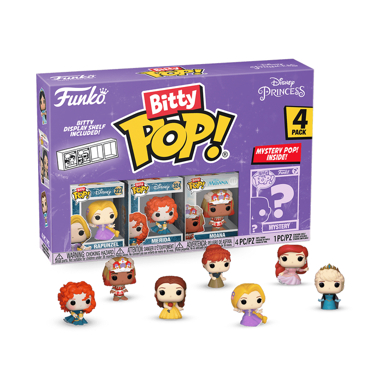 Funko Bitty Pop! Disney Princess Rapunzel 4-Pack