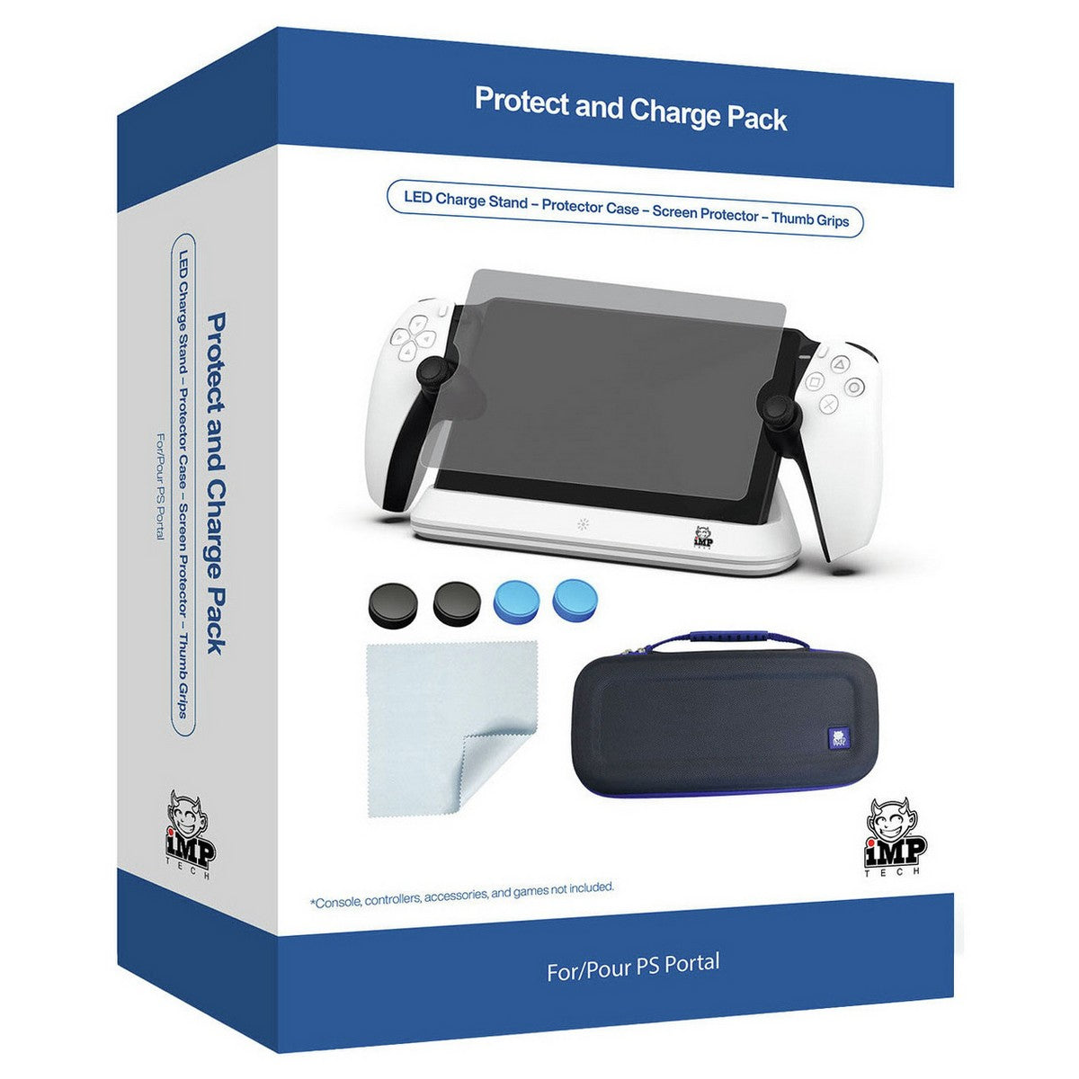 iMP Tech PlayStation Portal Protect and Charge Pack