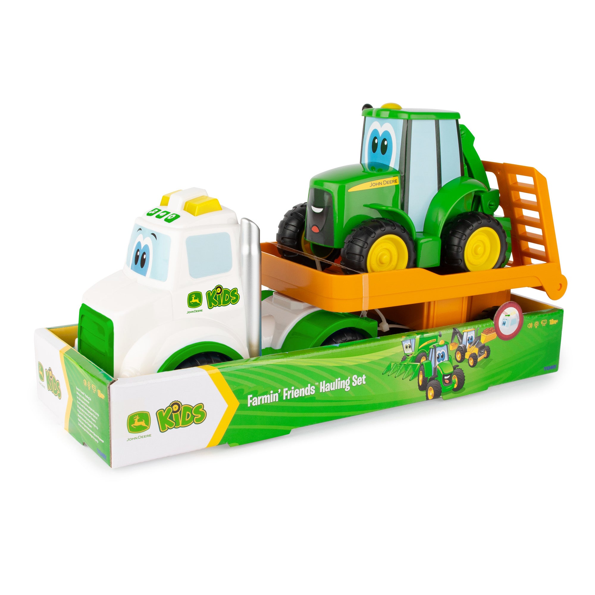 John Deere Farmin' Friends Hauling Set with Lights and Sounds