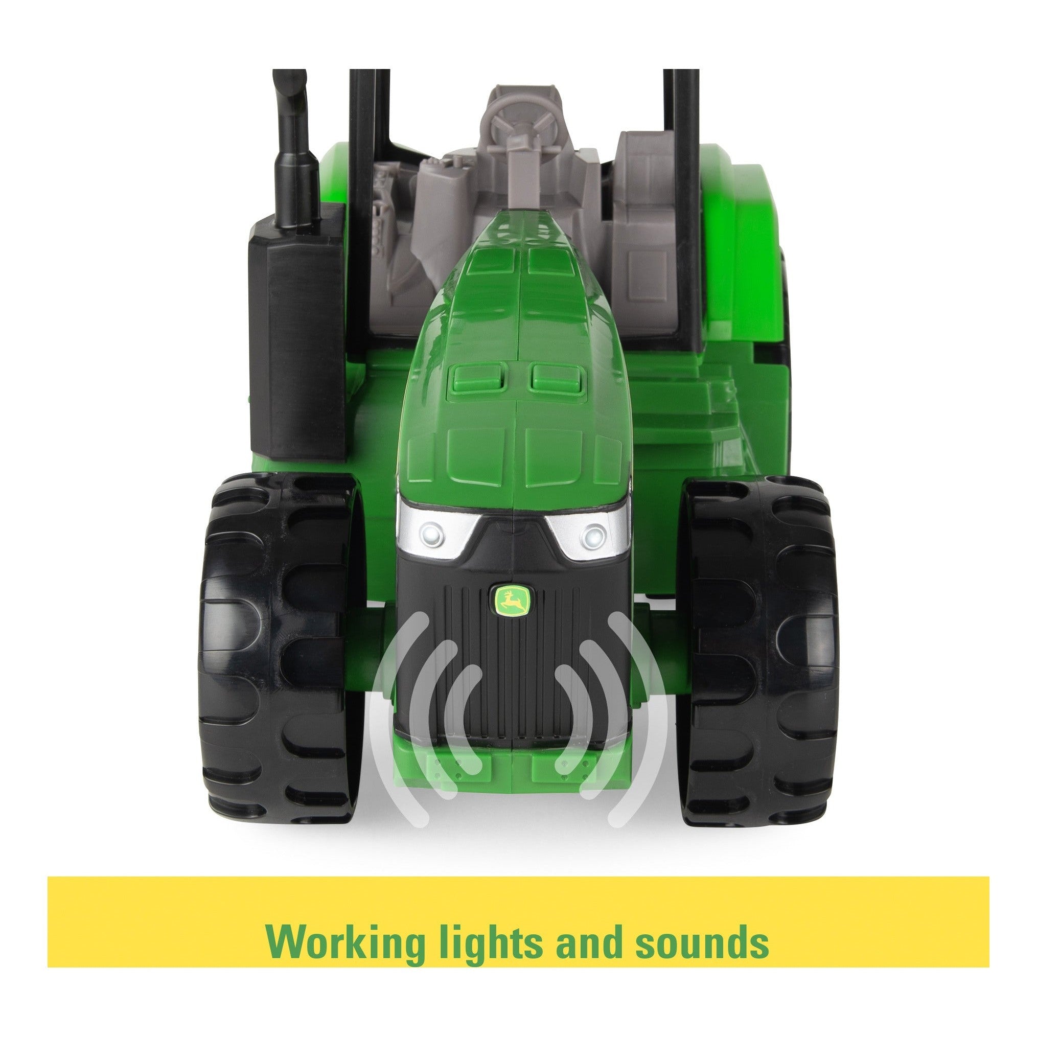 John Deere 12-Inch Lights & Sounds Tractor