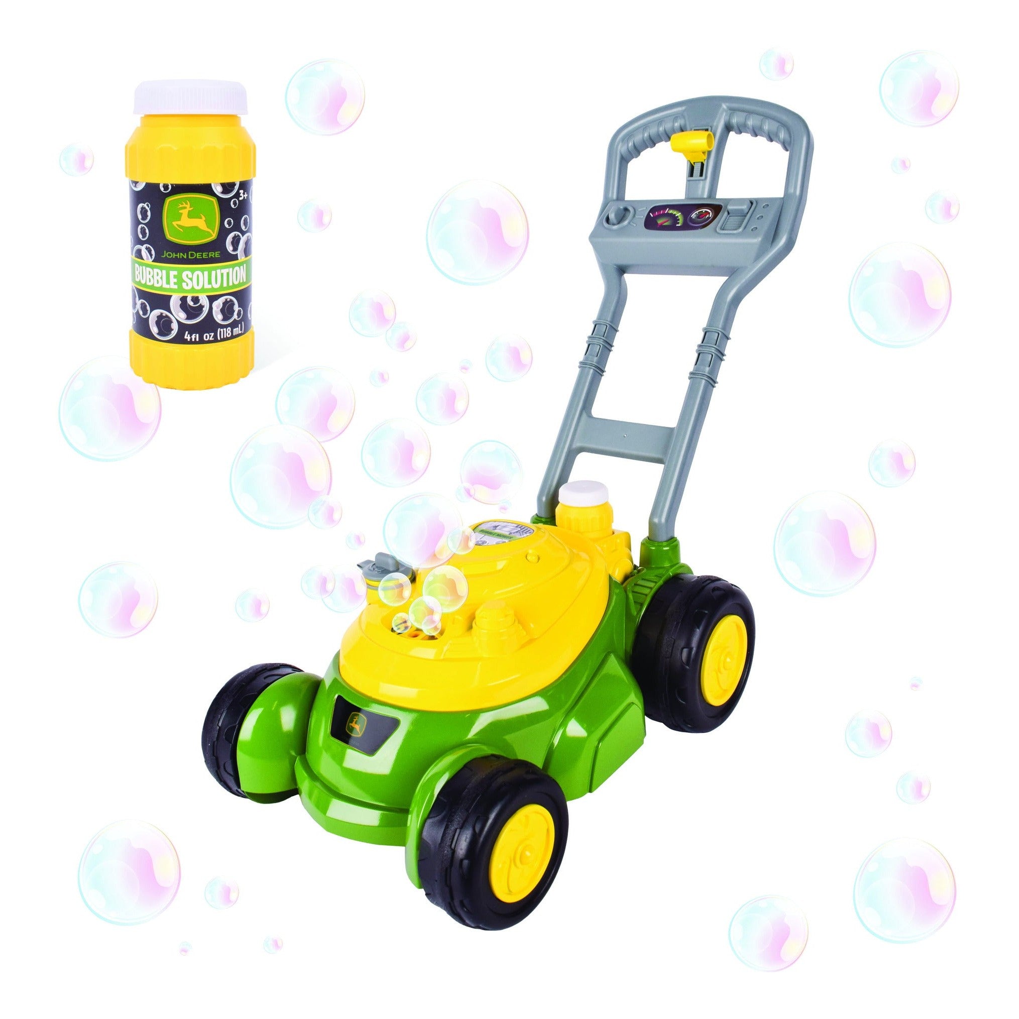 John Deere Bubble-N-Go Mower with 4oz Bubble Solution