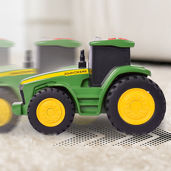 TOMY John Deere Mini Farm Vehicles 3 Pack with Lights and Sounds